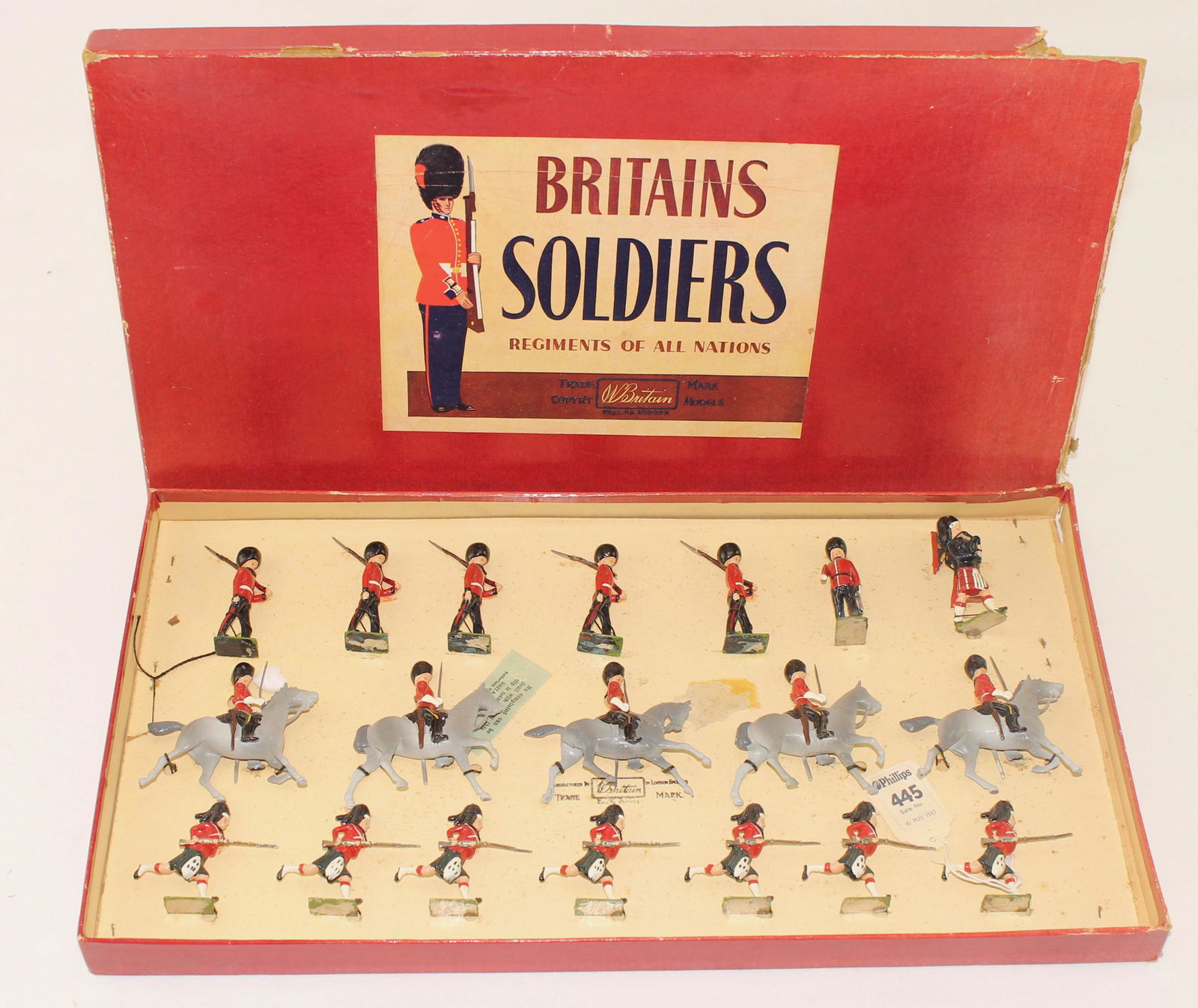 Britains Set #2036 Scots Guards Black Watch (1 of 3)