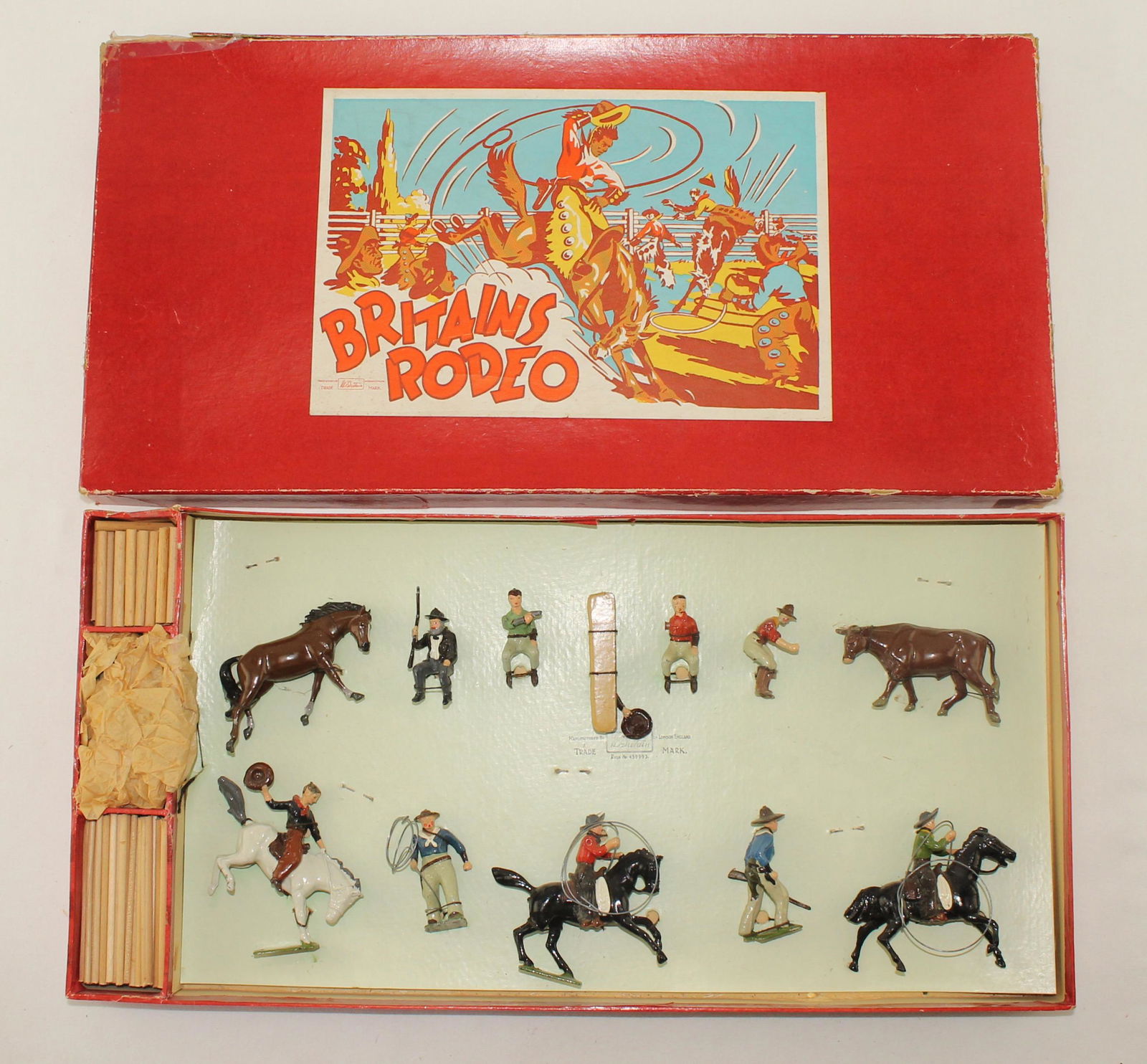 Britains Set #2043 Rodeo Set (1 of 2)