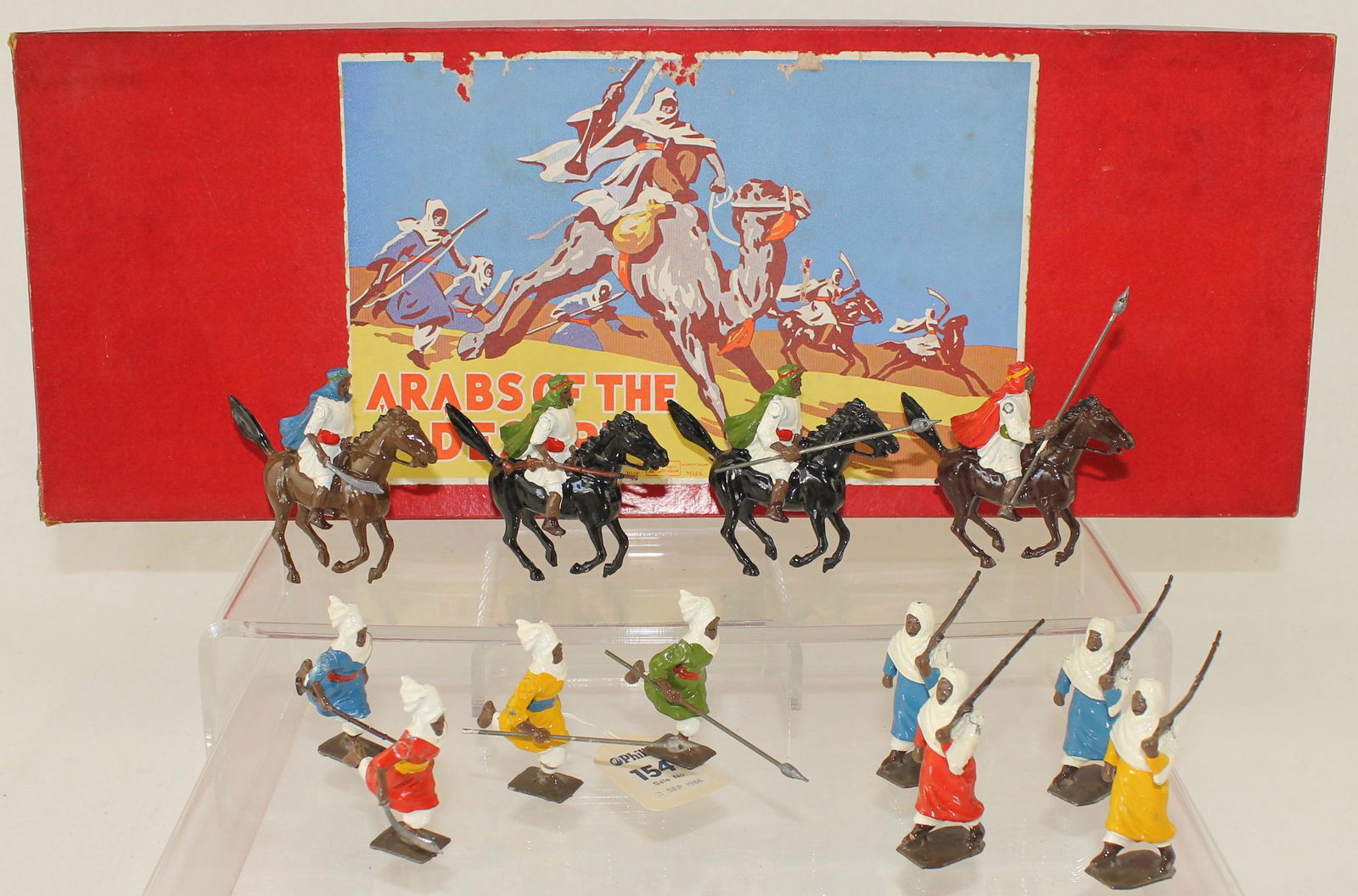 Britains Set #2046 Arabs Mounted and Foot (1 of 3)