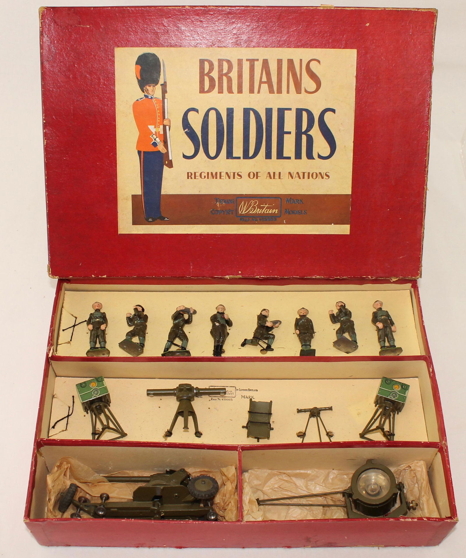 Britains Set #2052 Anti-Aircraft Unit Display (1 of 3)