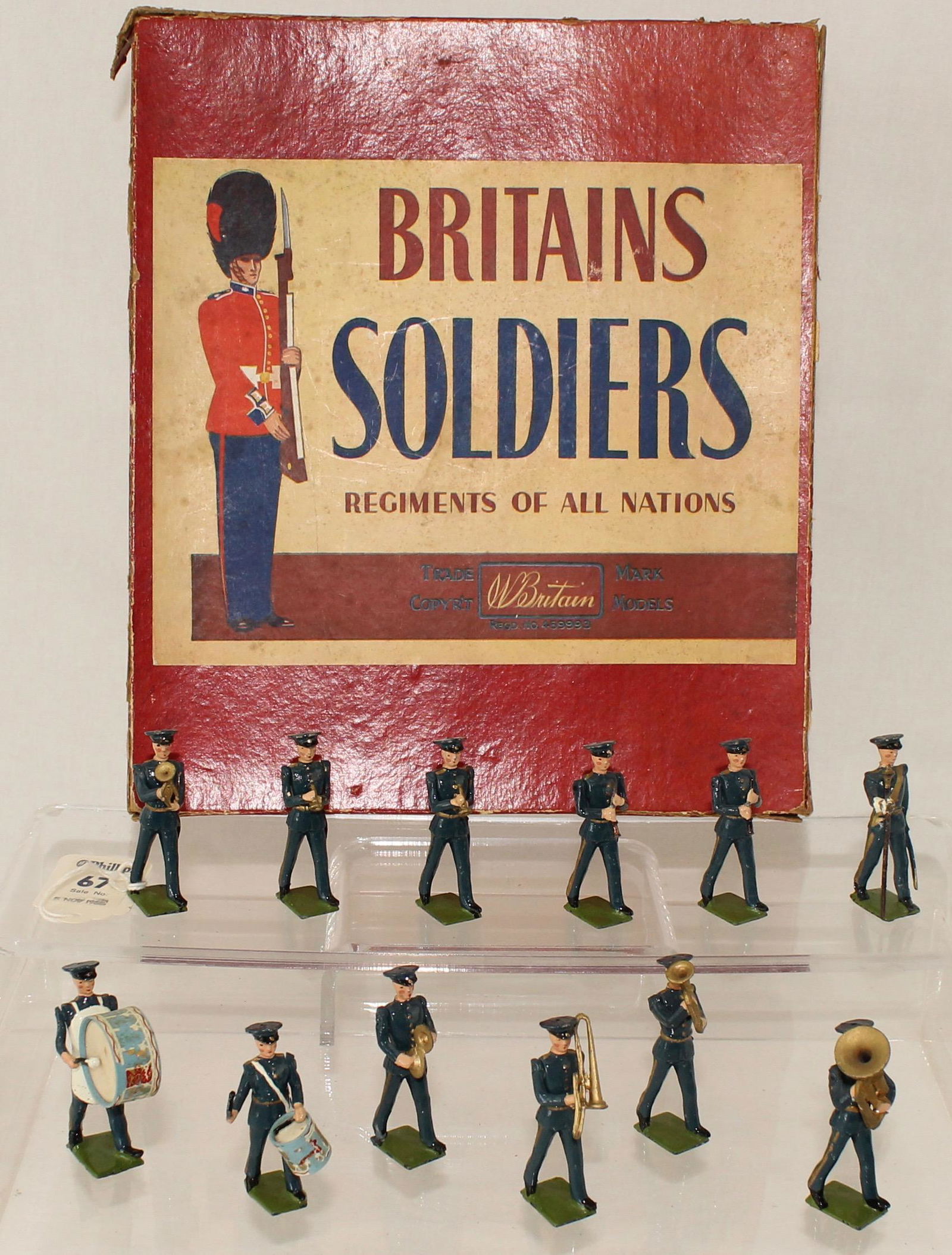 Britains Set #2116 Royal Air Force Band (1 of 3)