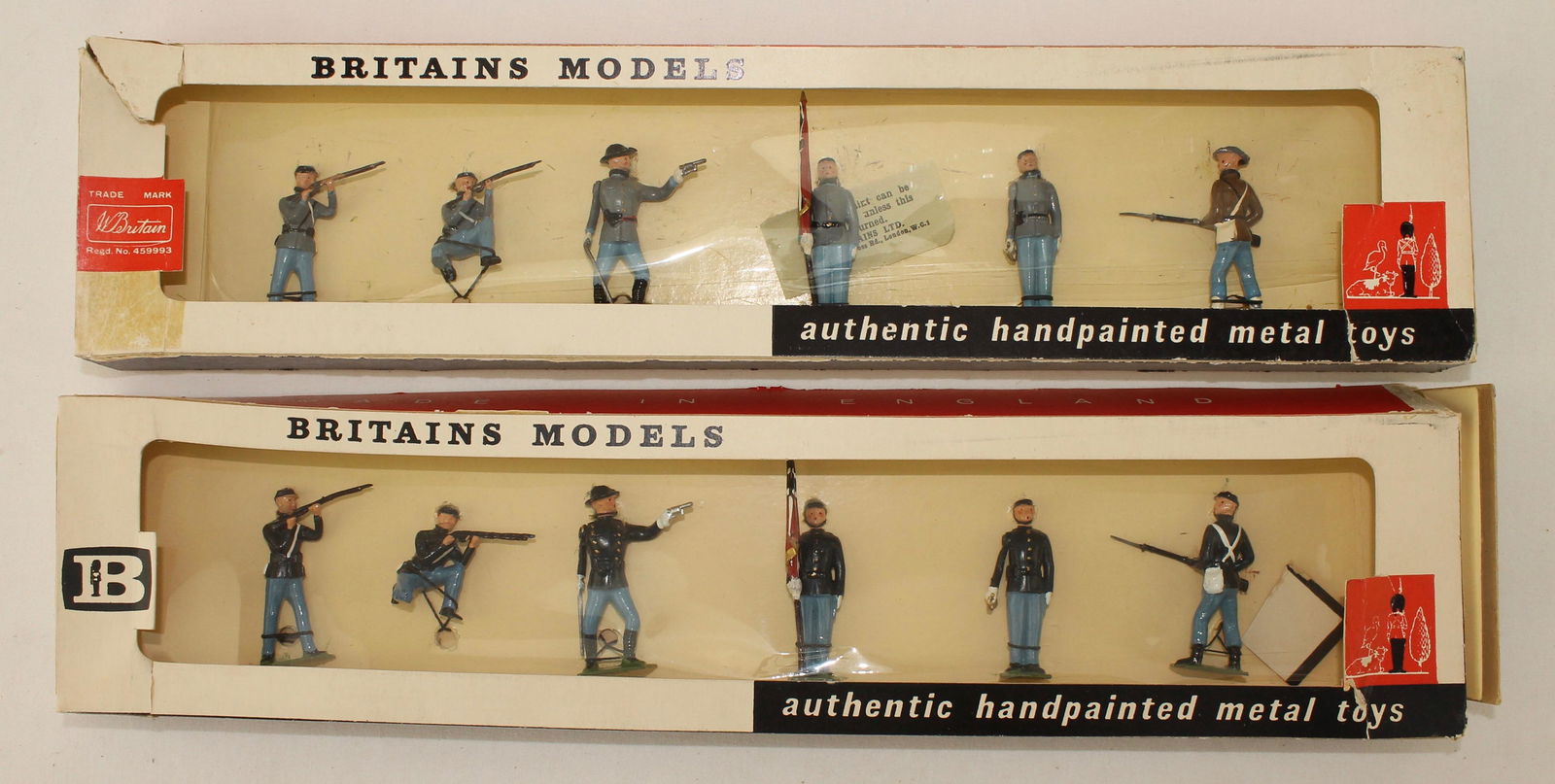 Britains Lot Confederate and Union Infantry (1 of 1)