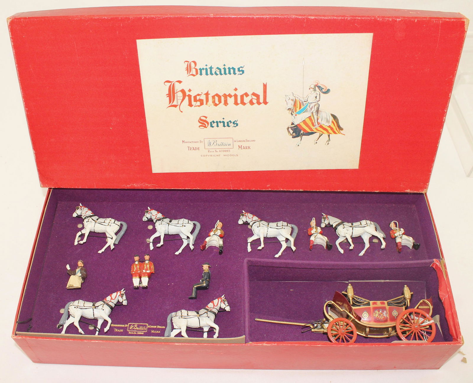 Britains Set #9402 State Open Landau Coach (1 of 2)