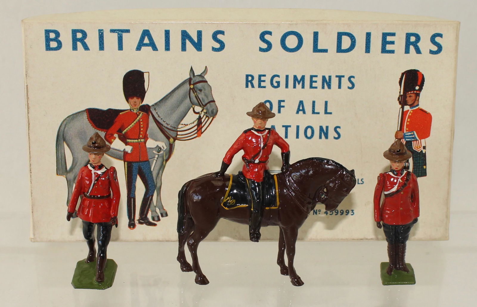 Britains Set #2134 Half Set RCMP Mounted Police (1 of 1)