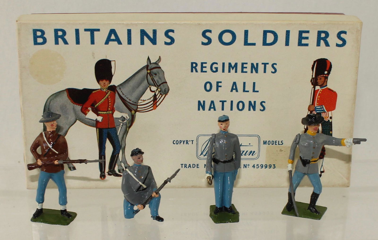 Britains Set #2143 Half Set Confederate Infantry (1 of 1)