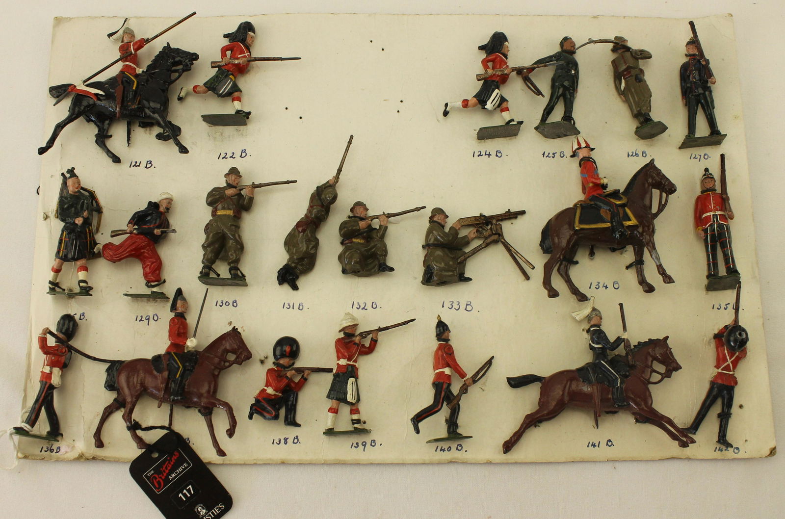 Britains Paint Sample Card (1 of 4)