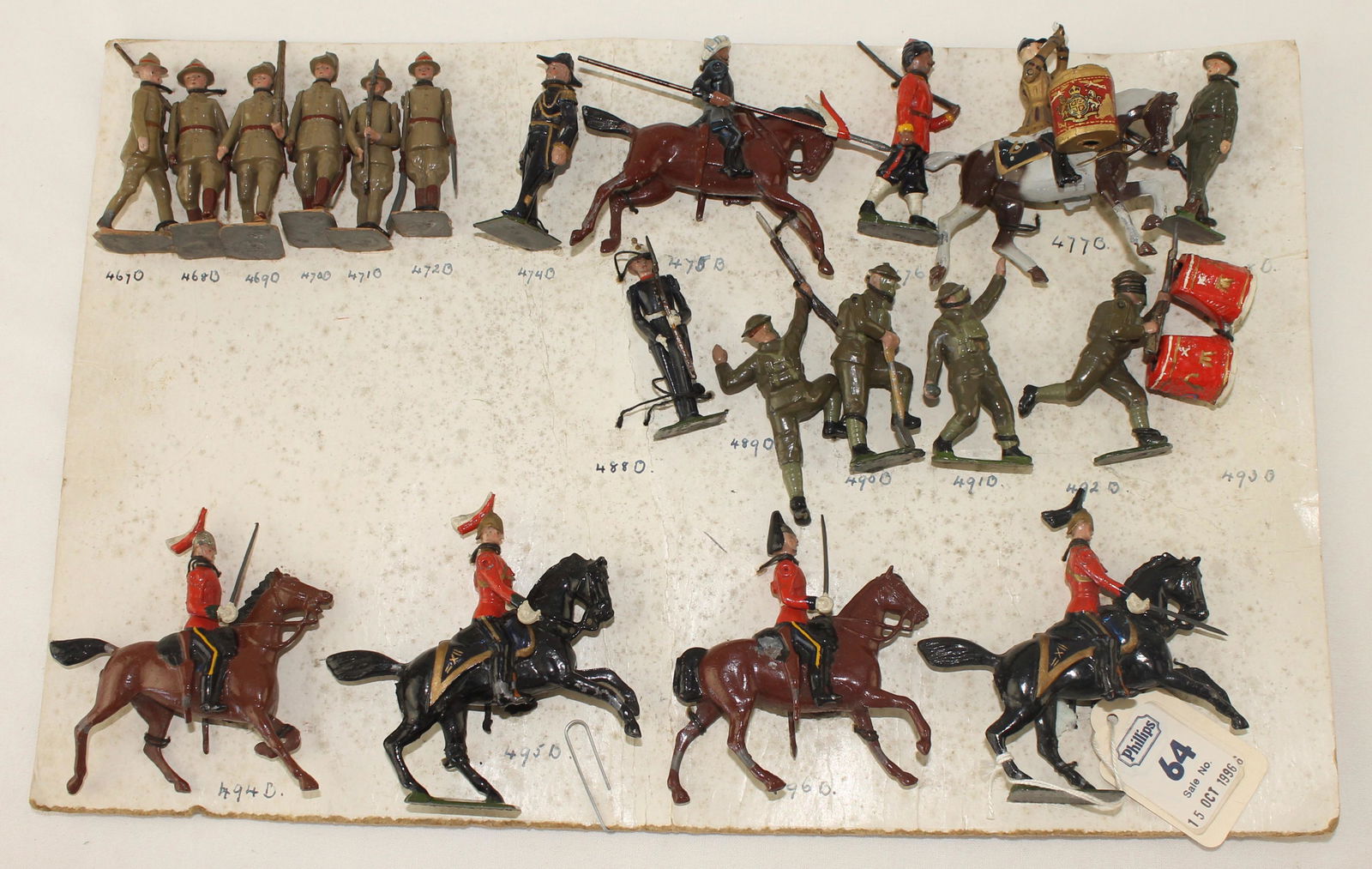 Britains Paint Sample Card (1 of 4)