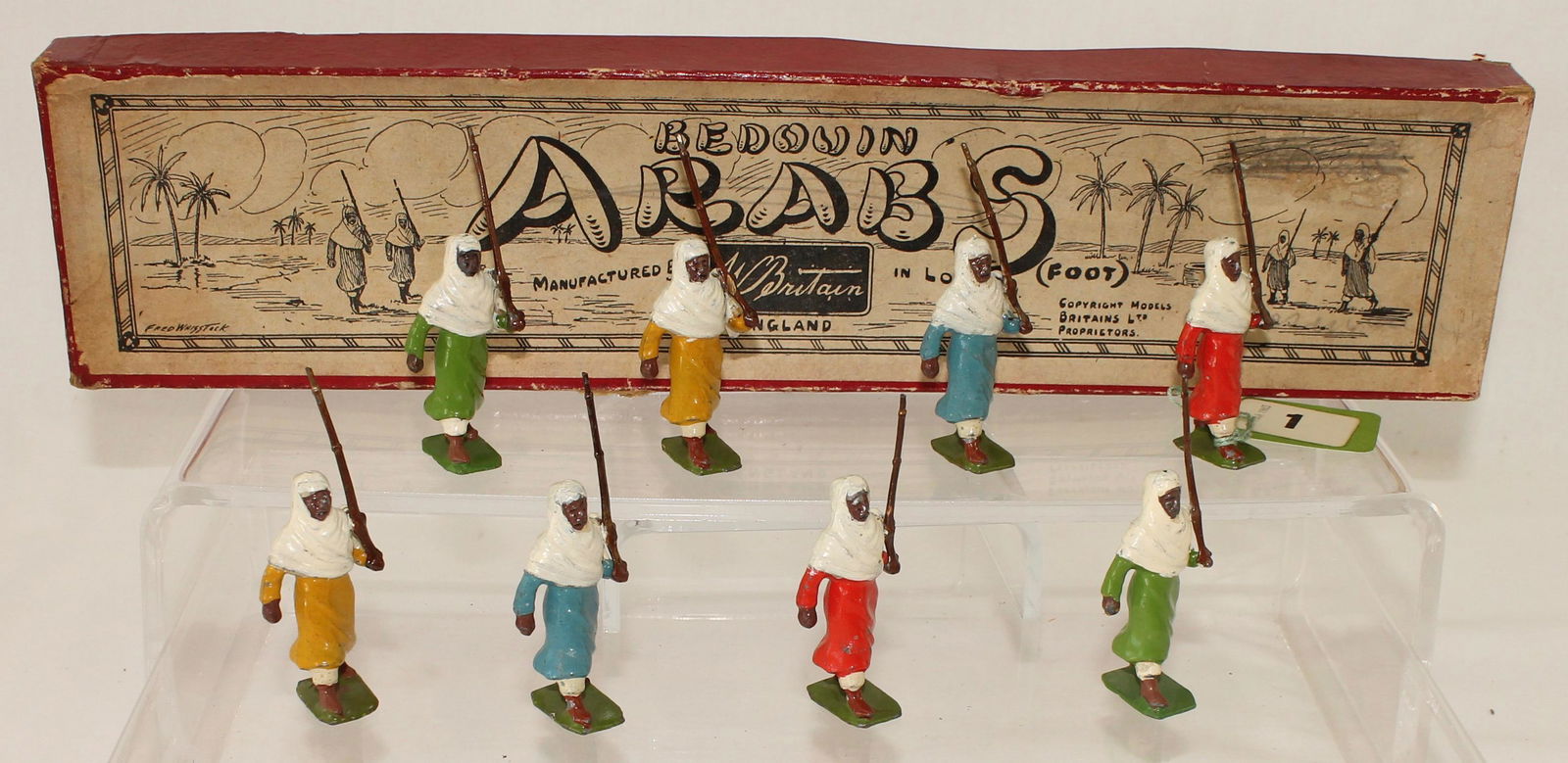 Britains Set #187 Bedouin Arabs on Foot. (1 of 3)