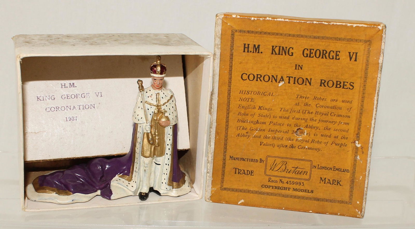 Britains Set #1473 King George VI Coronation (1 of 3)