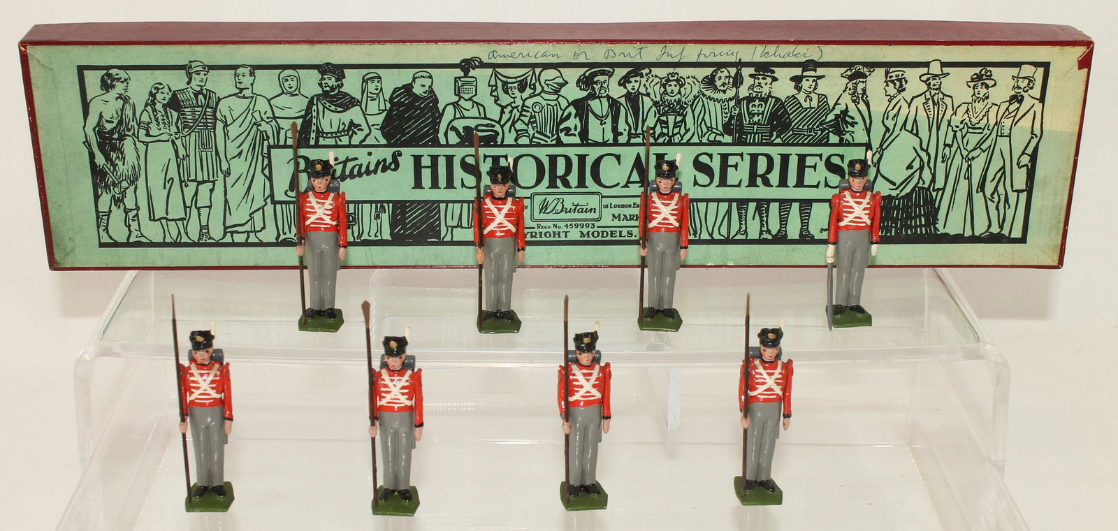 Britains Set #1616 Waterloo Line Infantry (1 of 3)