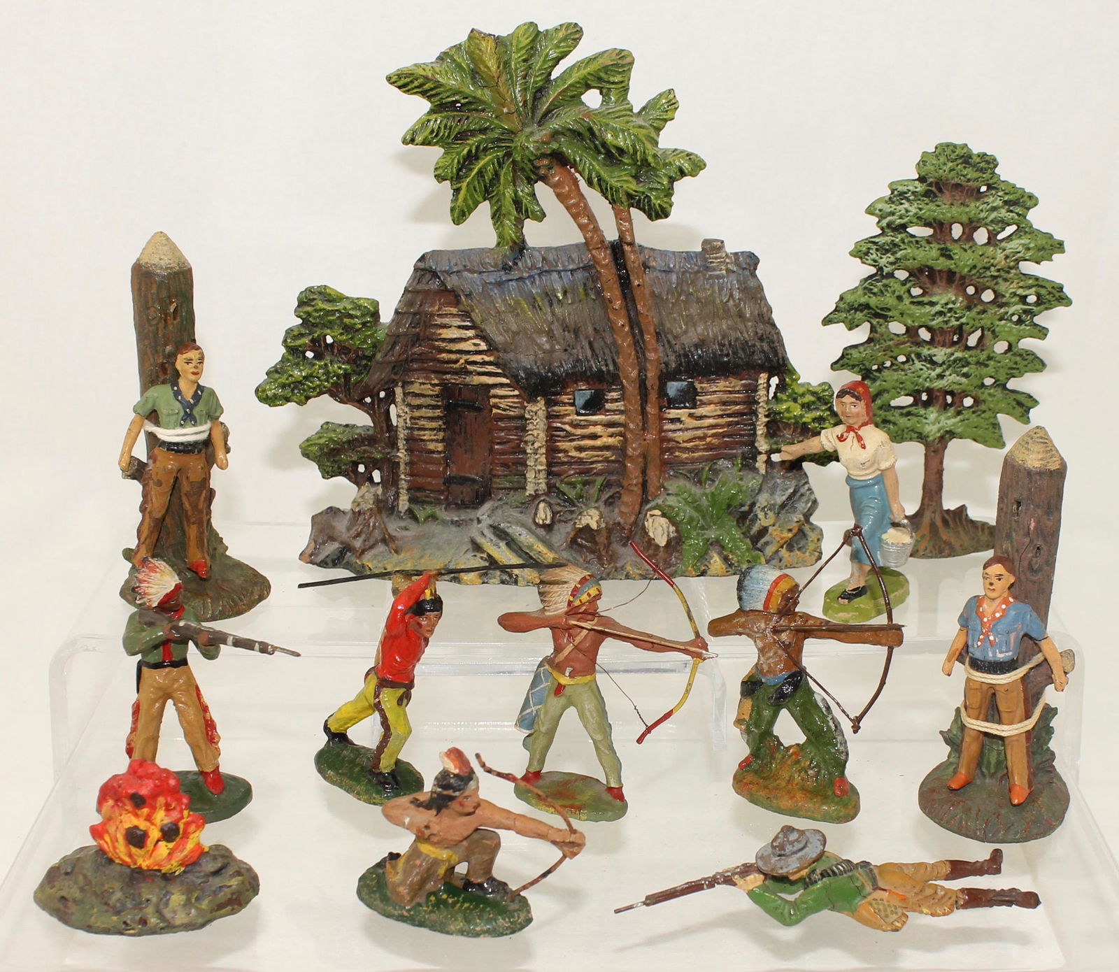 Elastolin Lot Cowboy and Indians (1 of 2)