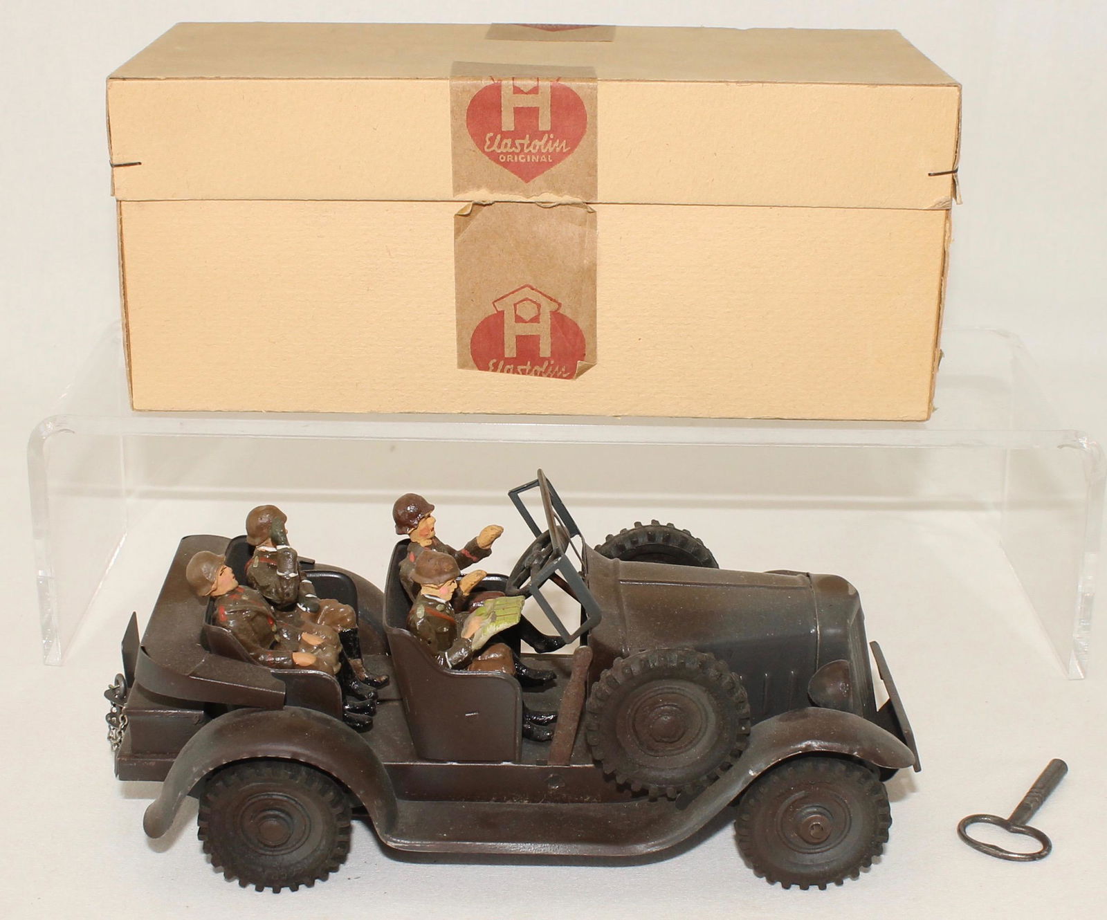 Elastolin Set #733 German Army Kubelwagon (1 of 4)