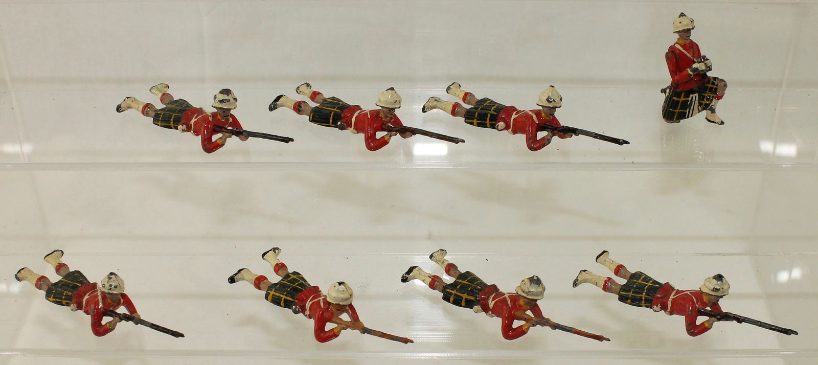 Britains Lot Gordon Highlanders Lying Firing (1 of 1)