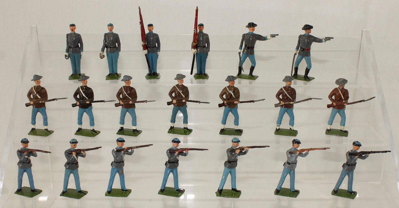 Britains Lot ACW Confederate Infantry (1 of 1)