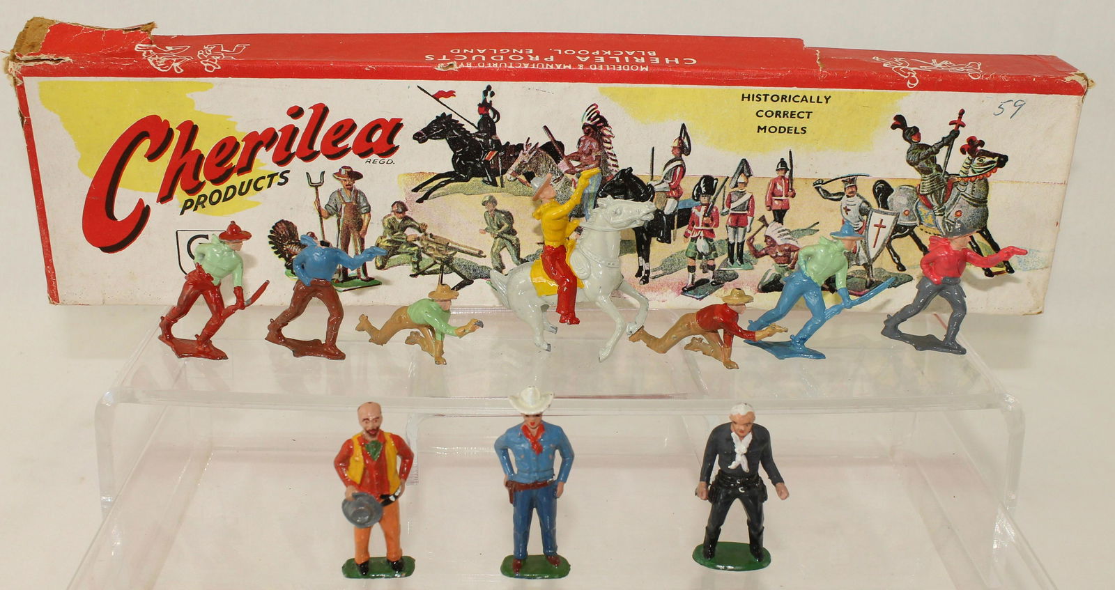 Timpo Lot Hopalong Cassidy Cherilea Cowboys (1 of 1)