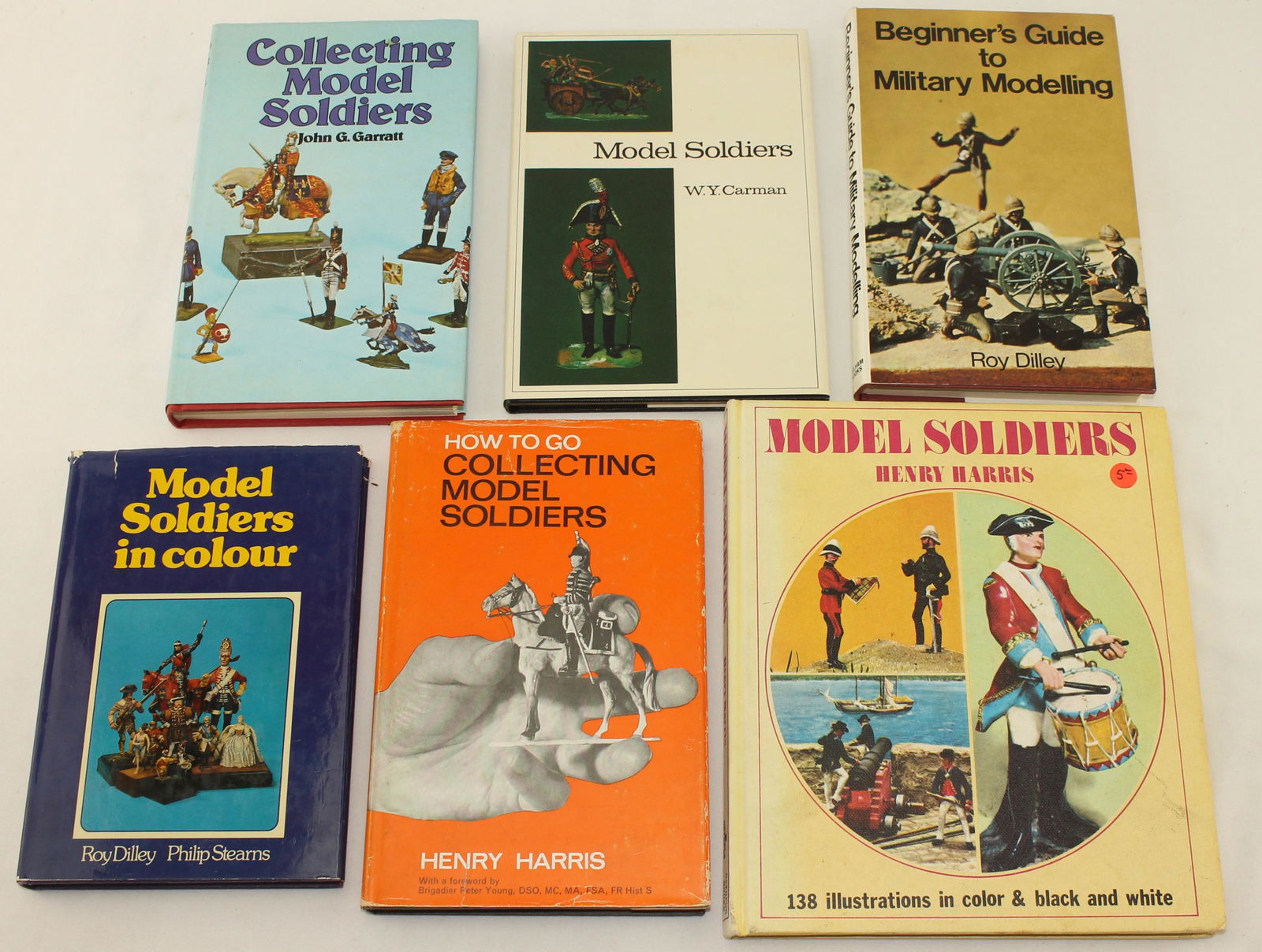 Lot of Books on Model soldiers (1 of 1)