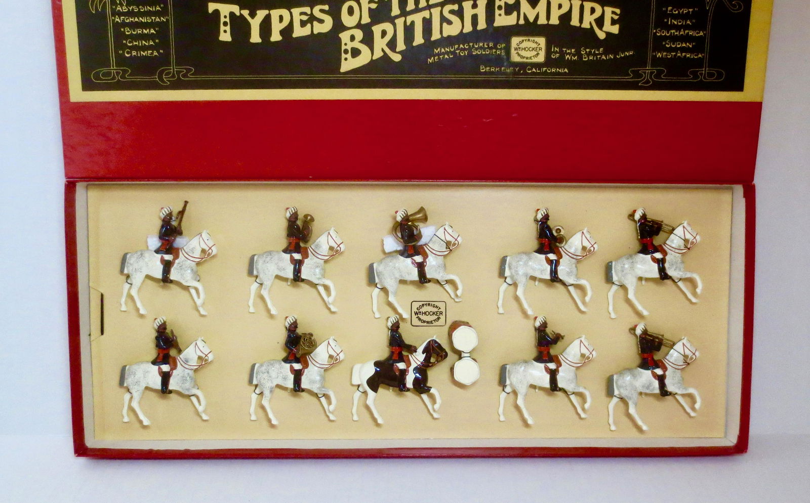 HOCKER #65 Band of the 11th Bengal Lancers (1 of 2)