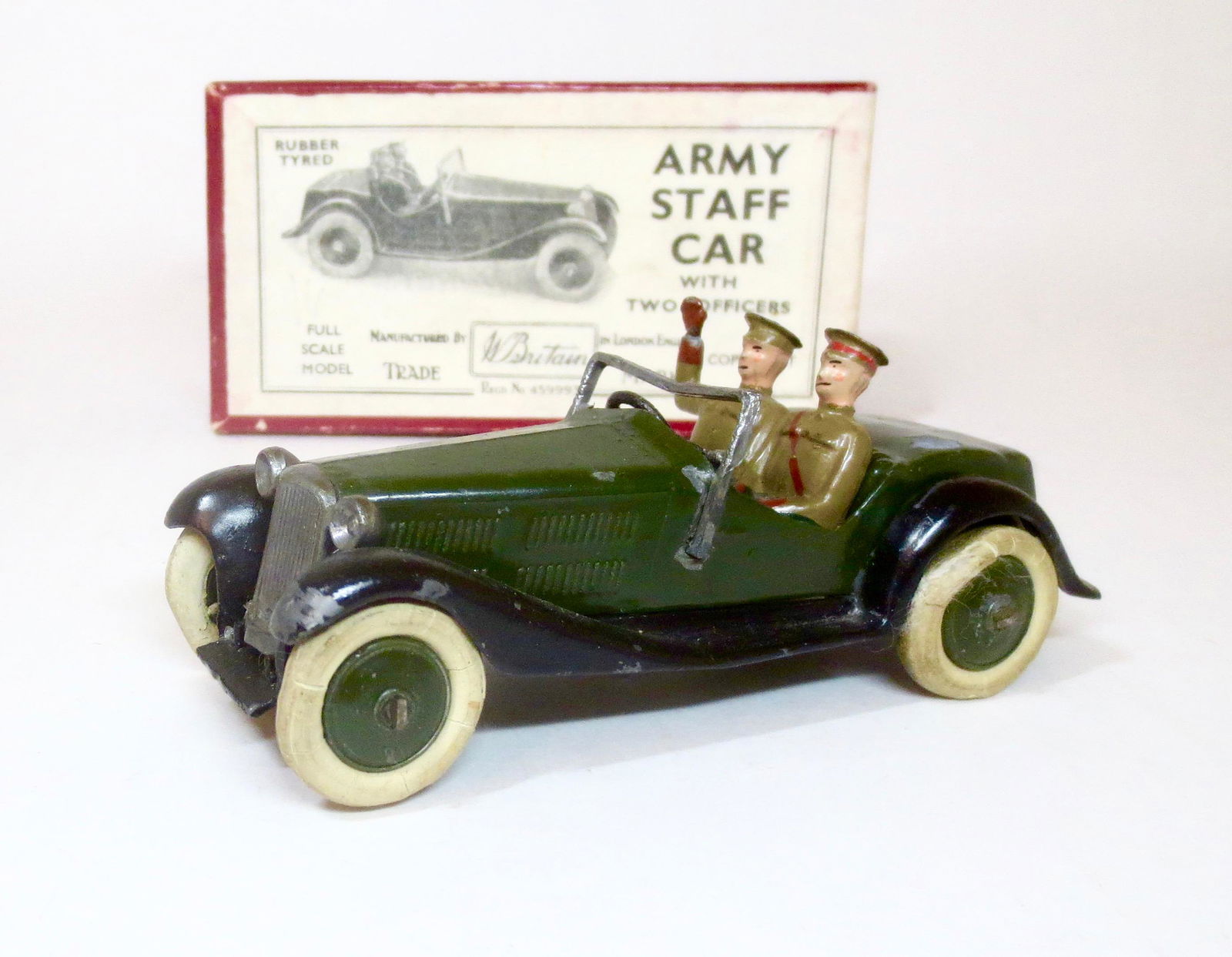 Britains #1448 Army Staff Car (1 of 1)