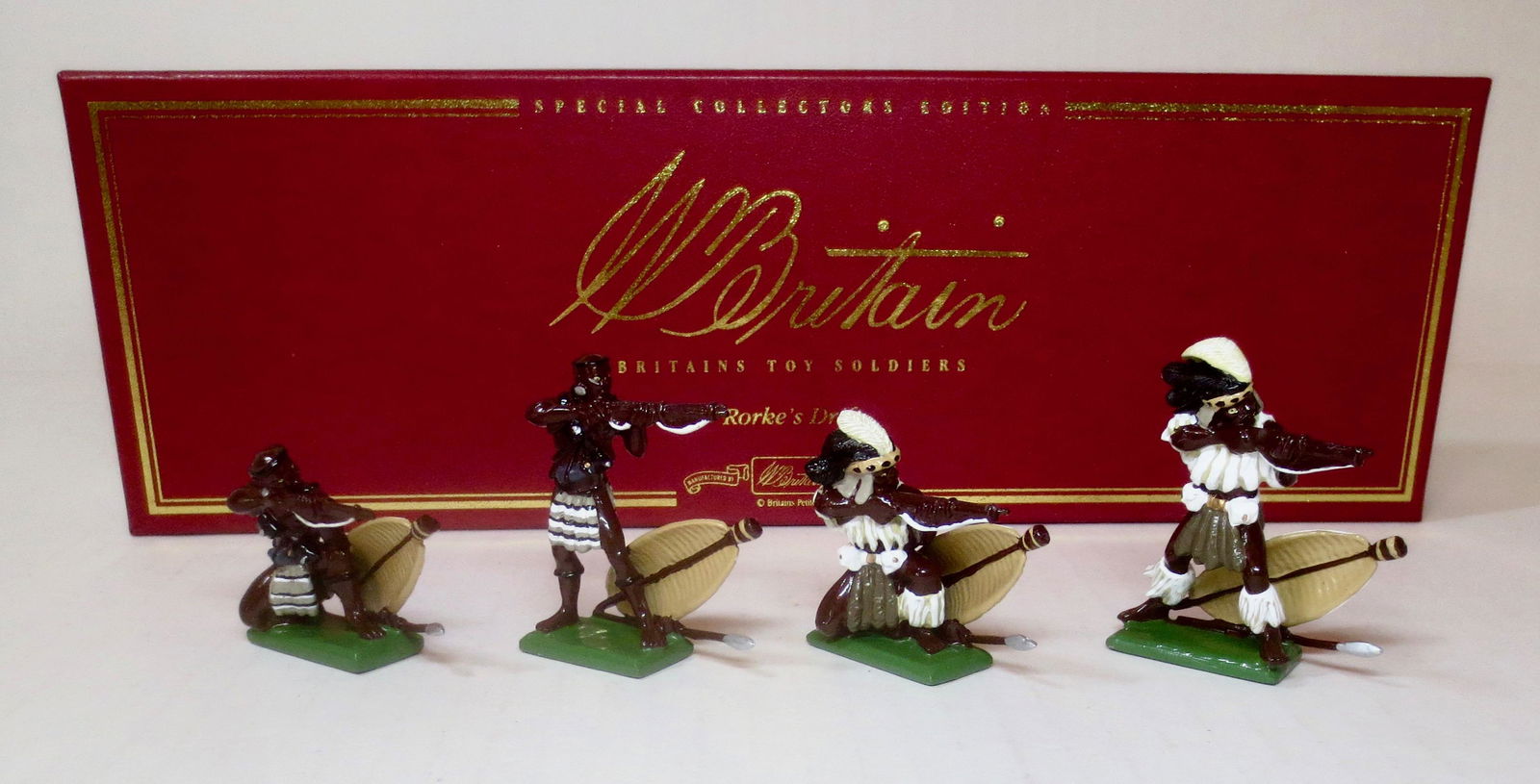 Britains #00146 Zulus Firing (1 of 1)