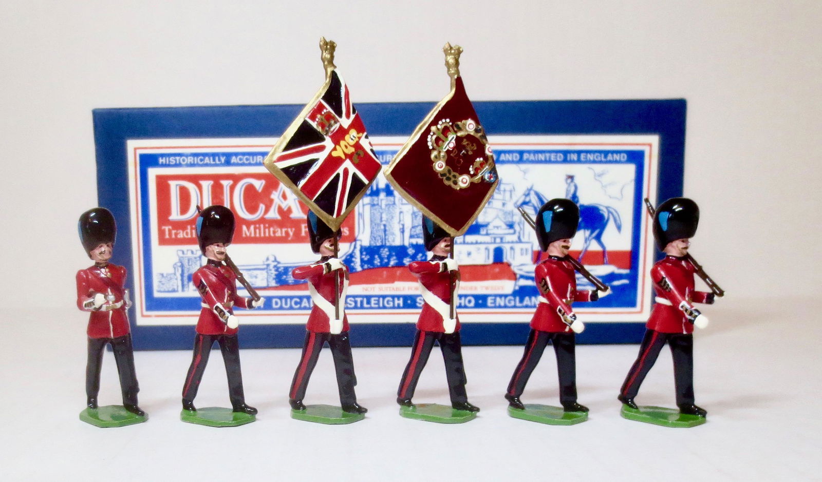 Ducal #78 Irish Guards Colour Party Marching (1 of 1)