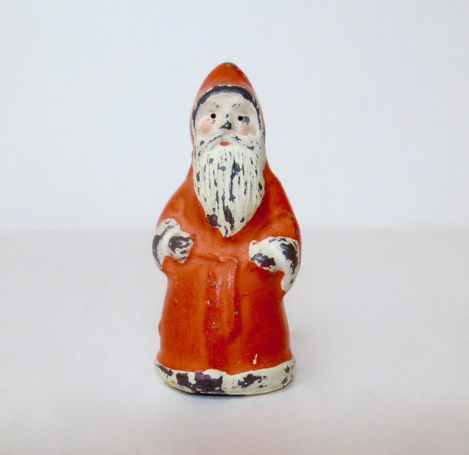Britains Father Christmas: Small scale Santa Claus. 50mm. Circa 1937. Very good condition (paint has faded a bit).