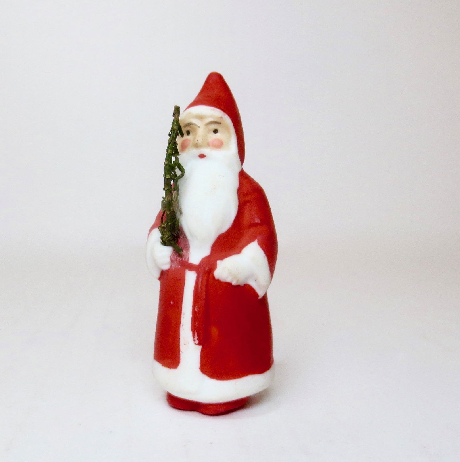 German Bisque Santa with Tree (1 of 1)
