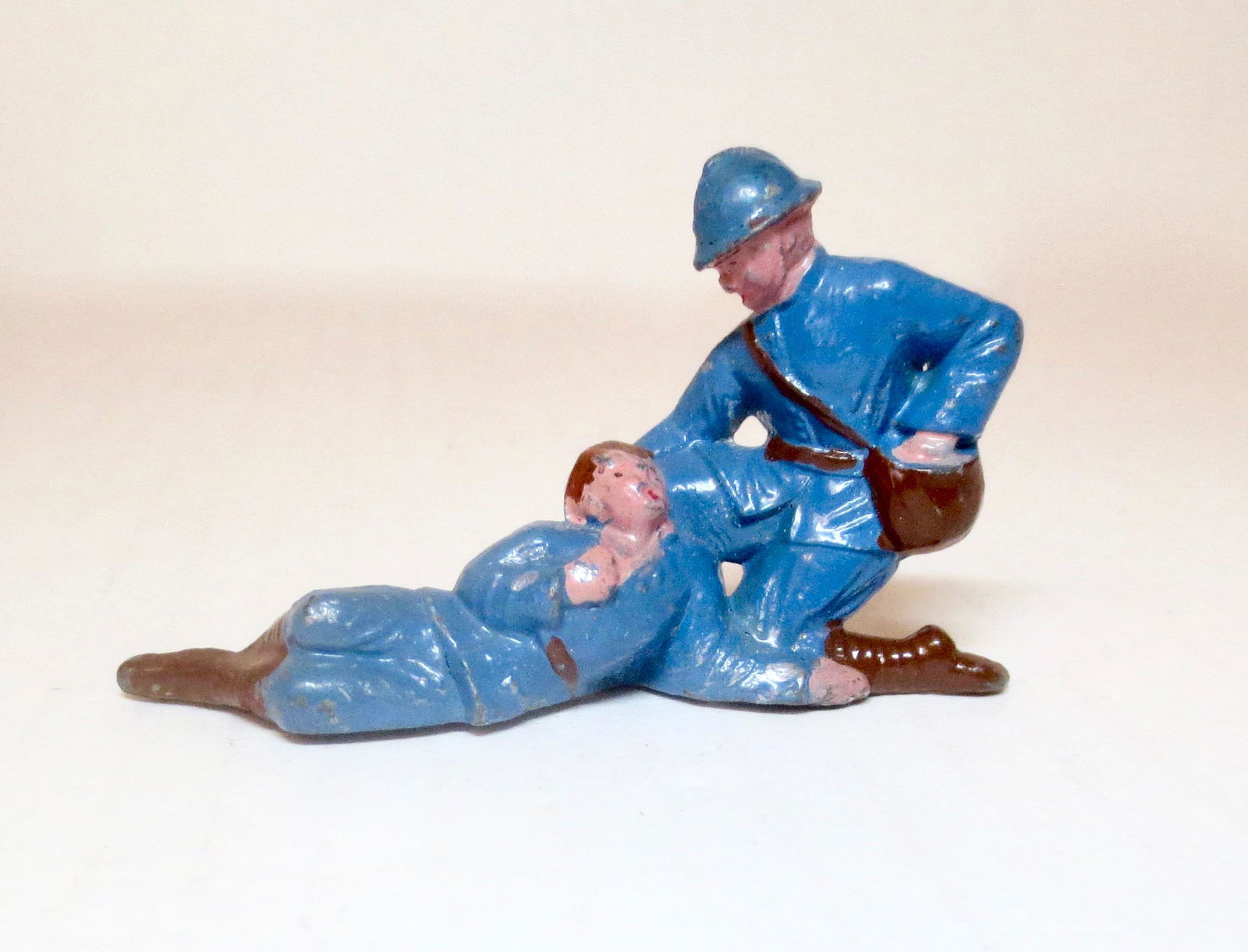 J.F. French Army Medic with Wounded Duplex (1 of 1)