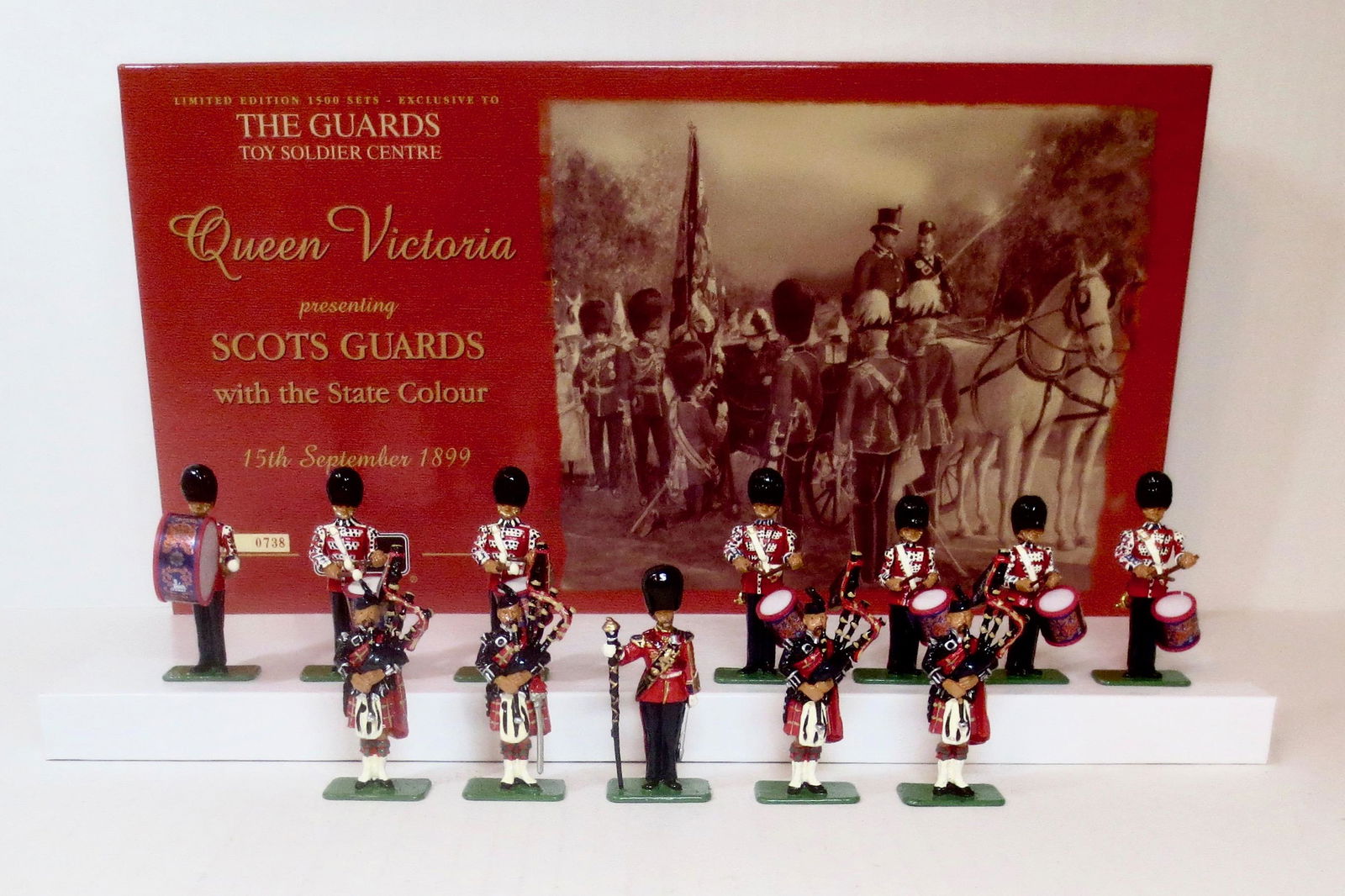 Britains #00214 Band of The Pipes & Drums 1899 (1 of 1)