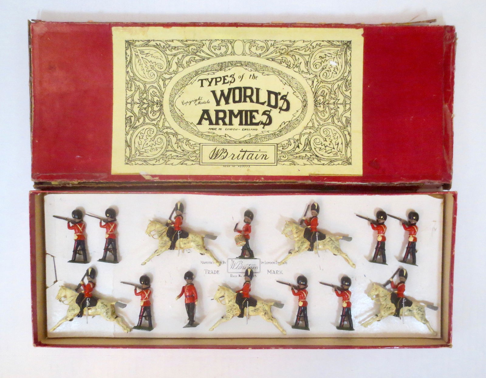 Britains #41 British Army Display Set (1 of 1)