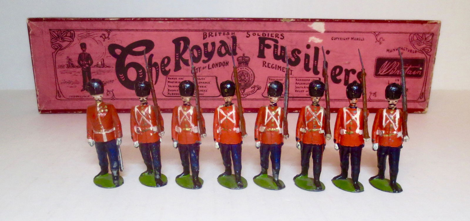 Britains RARE #7 The Royal Fusiliers (1 of 1)
