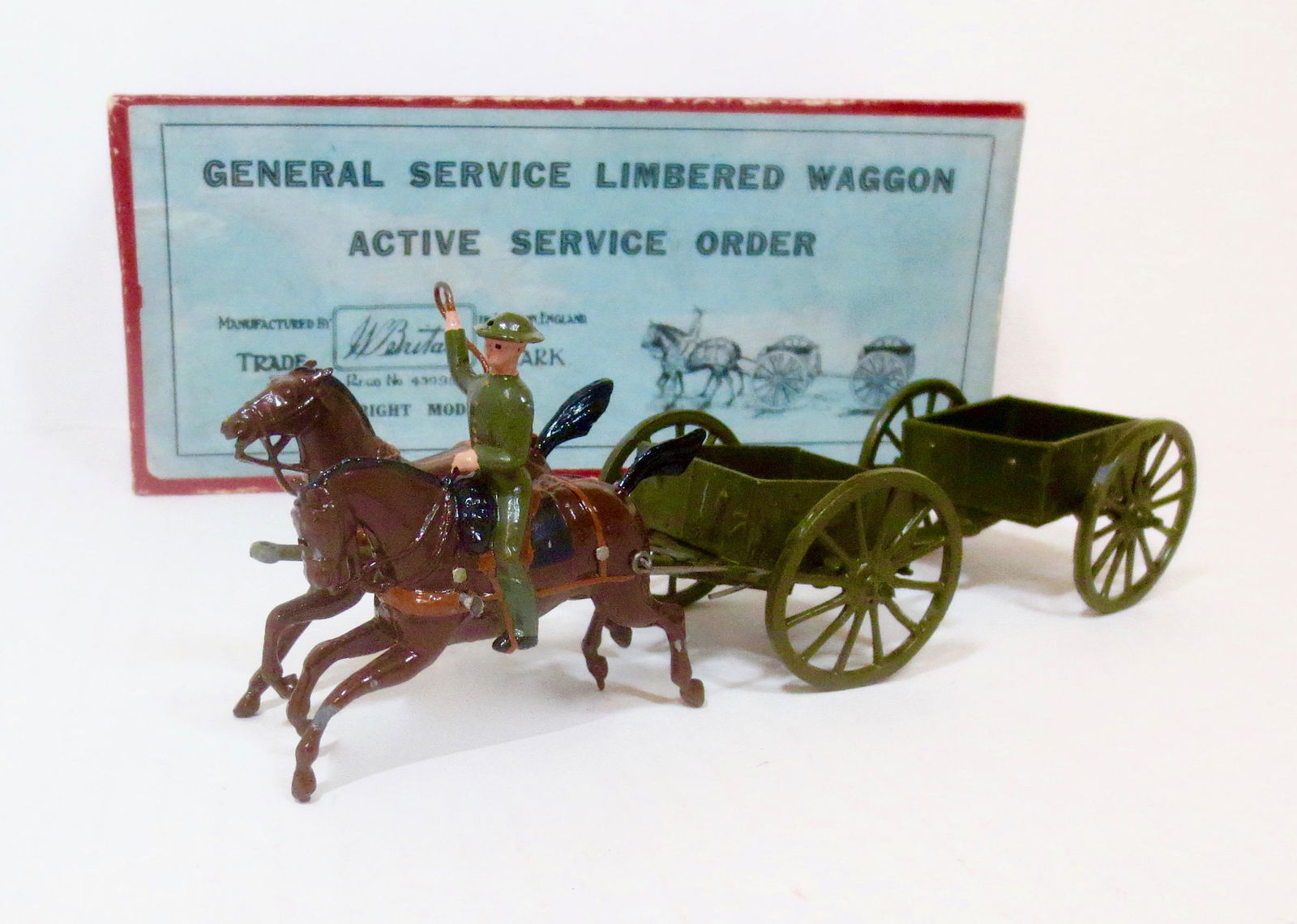 Britains RARE #1331 General Service Wagon (1 of 1)