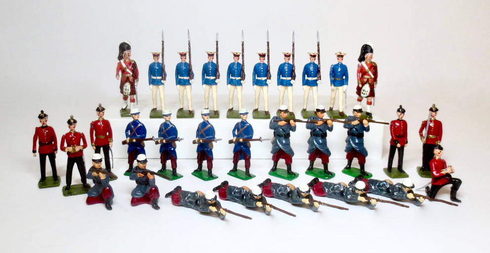 Solid Cast Types Of The World's Armies