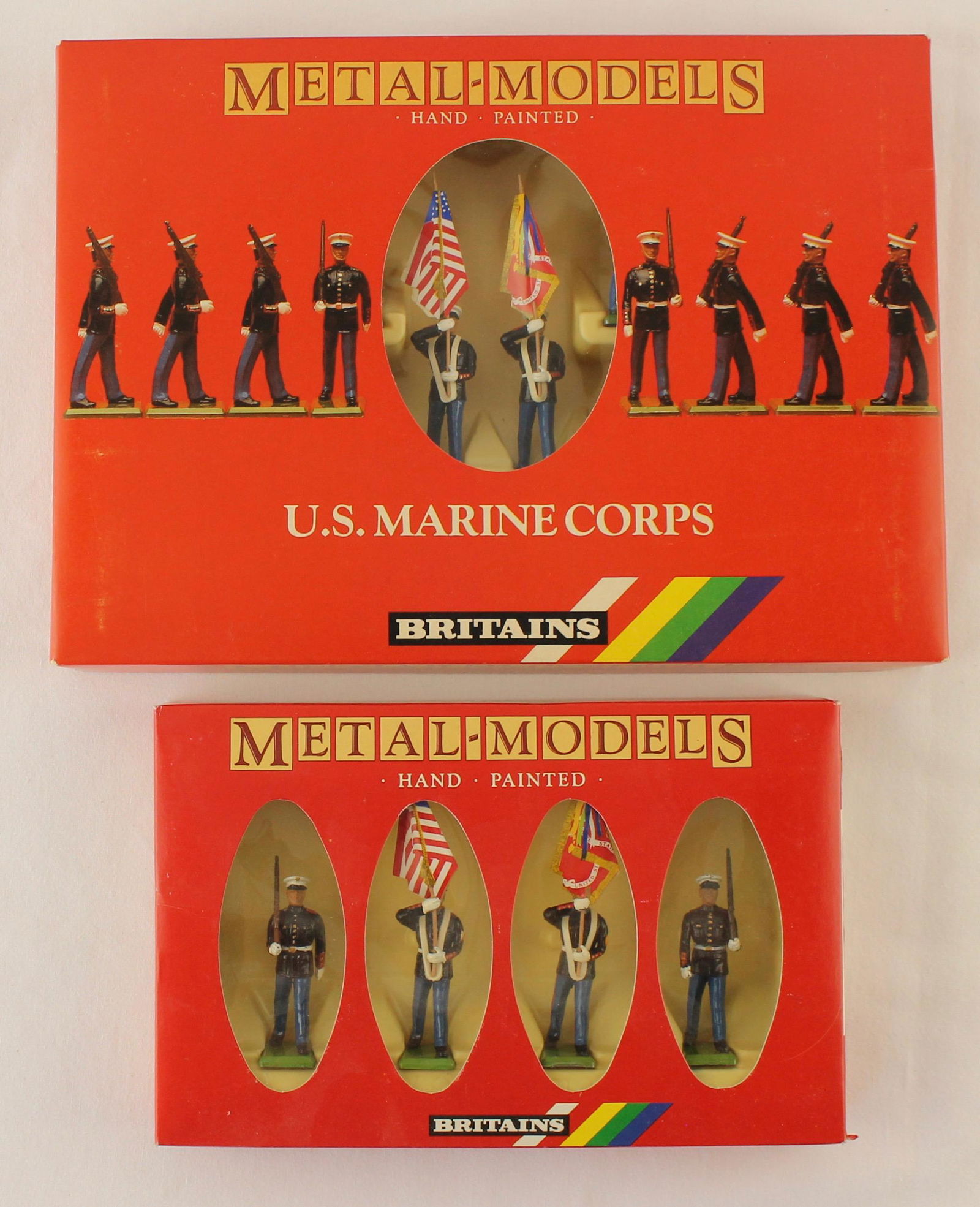 Britains Lot United States Marine Color Party (1 of 2)