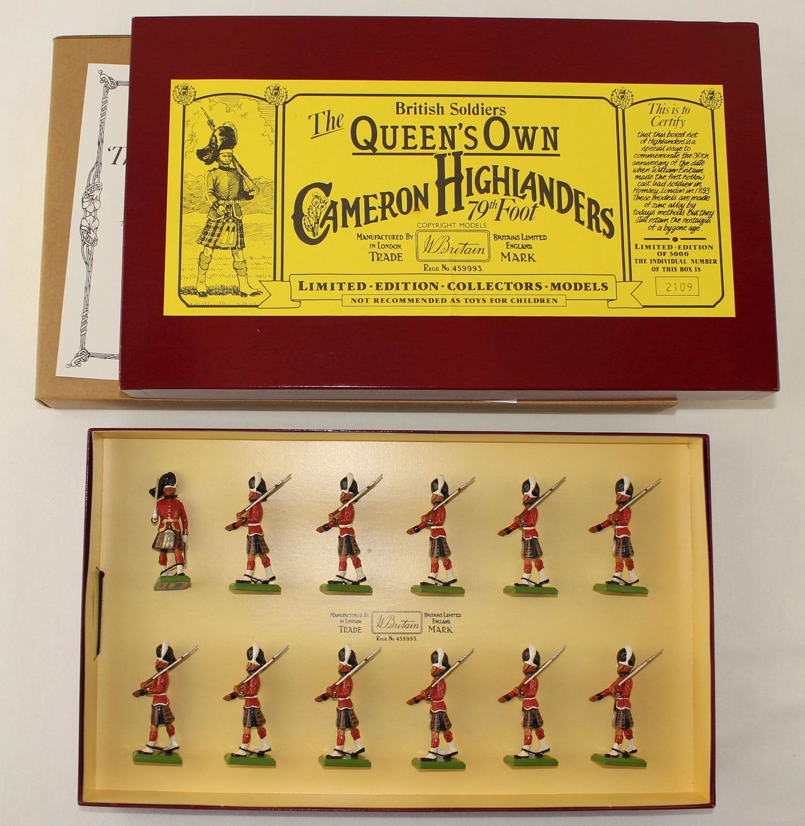 Britains Cameron Highlanders 79th Foot (1 of 1)