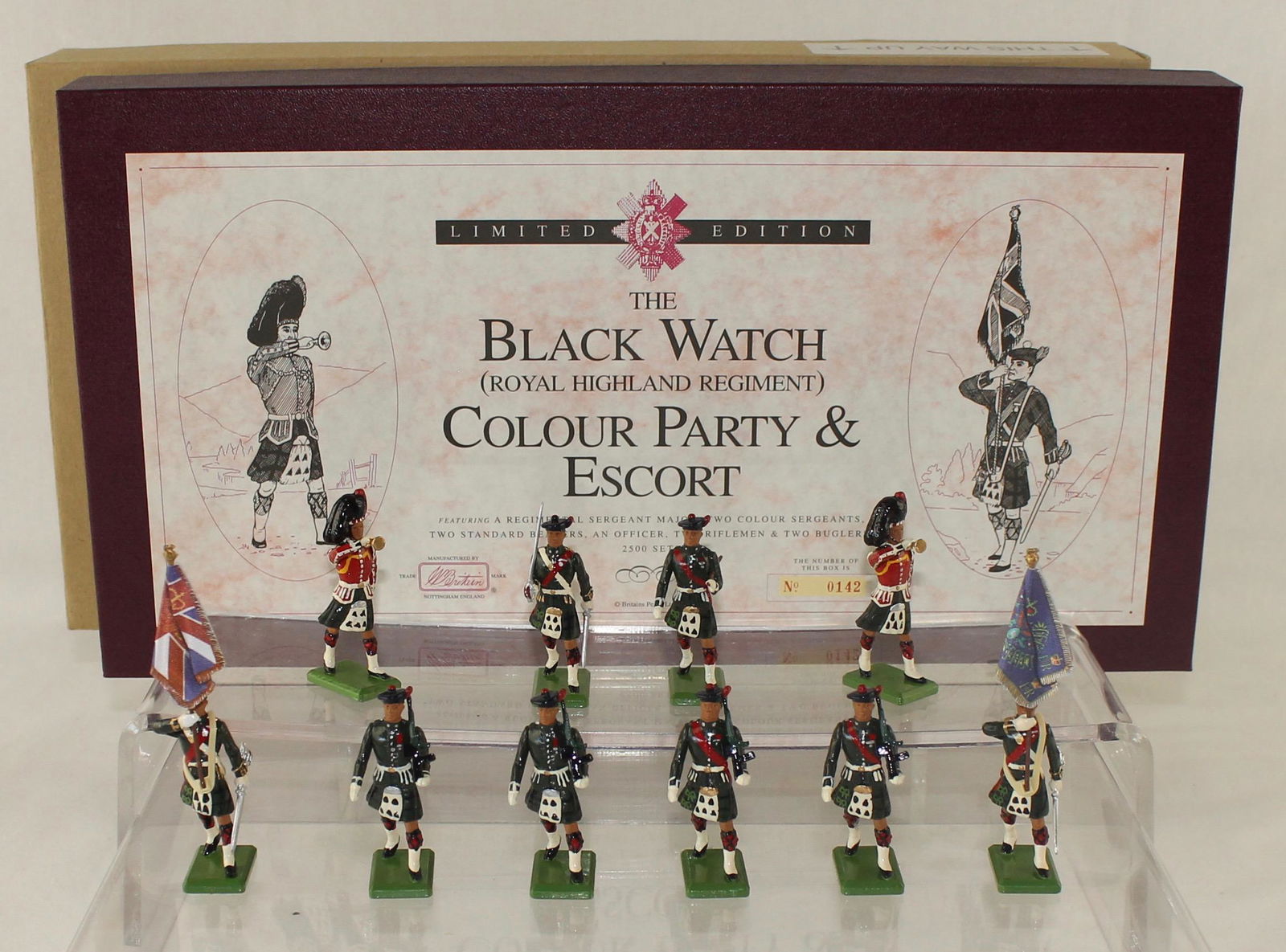Britains Black Watch Color Party and Escort (1 of 2)