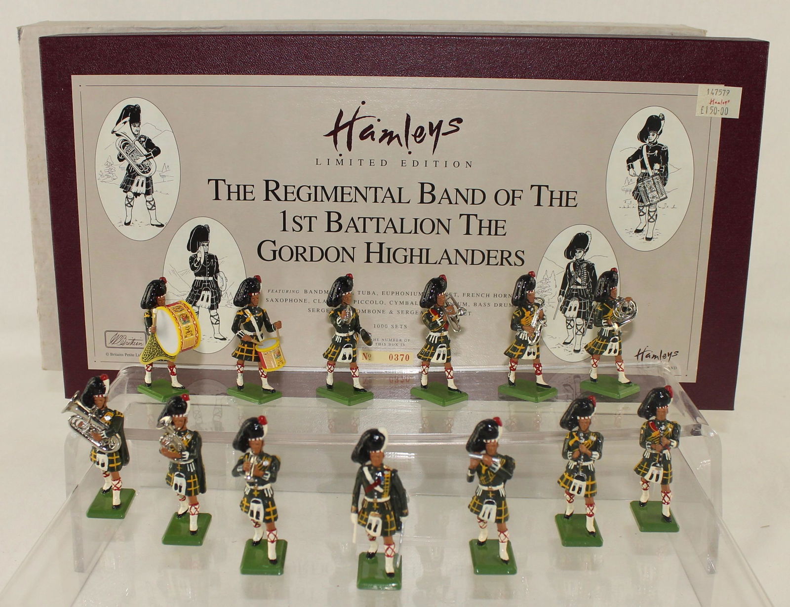 Britains Gordon Highlanders Regimental Band (1 of 2)