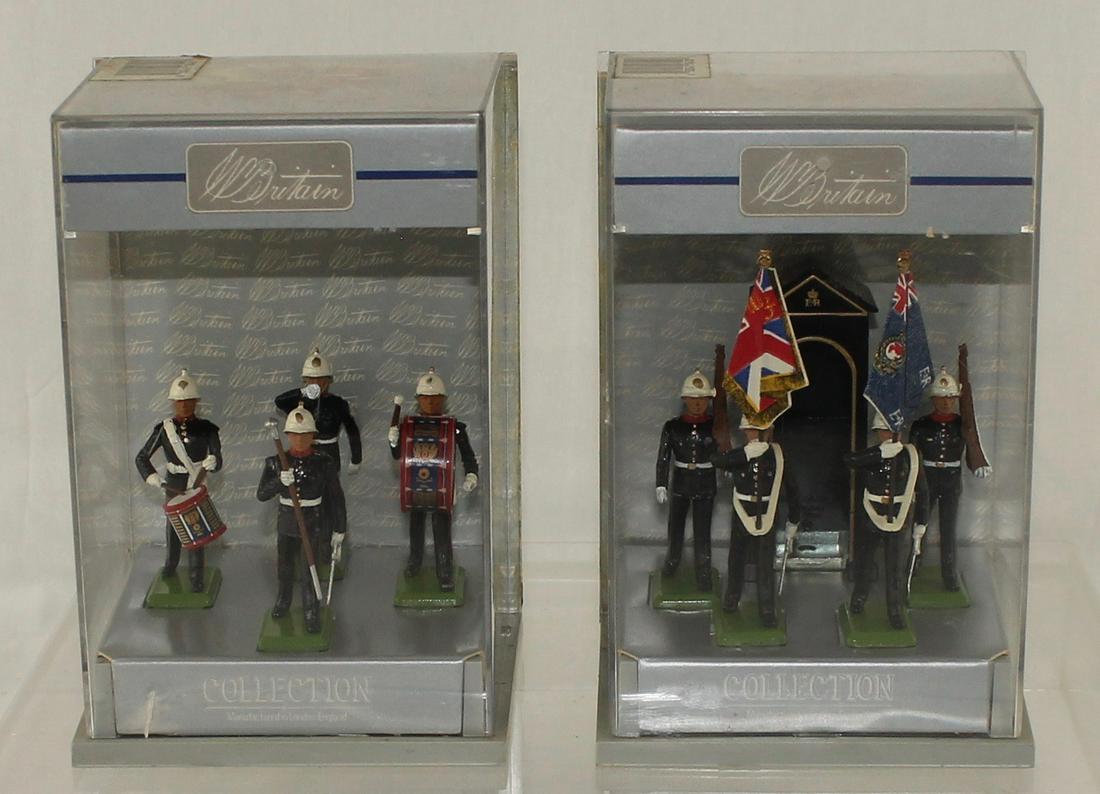 Britains Lot Royal Marine Band and Color Party (1 of 1)