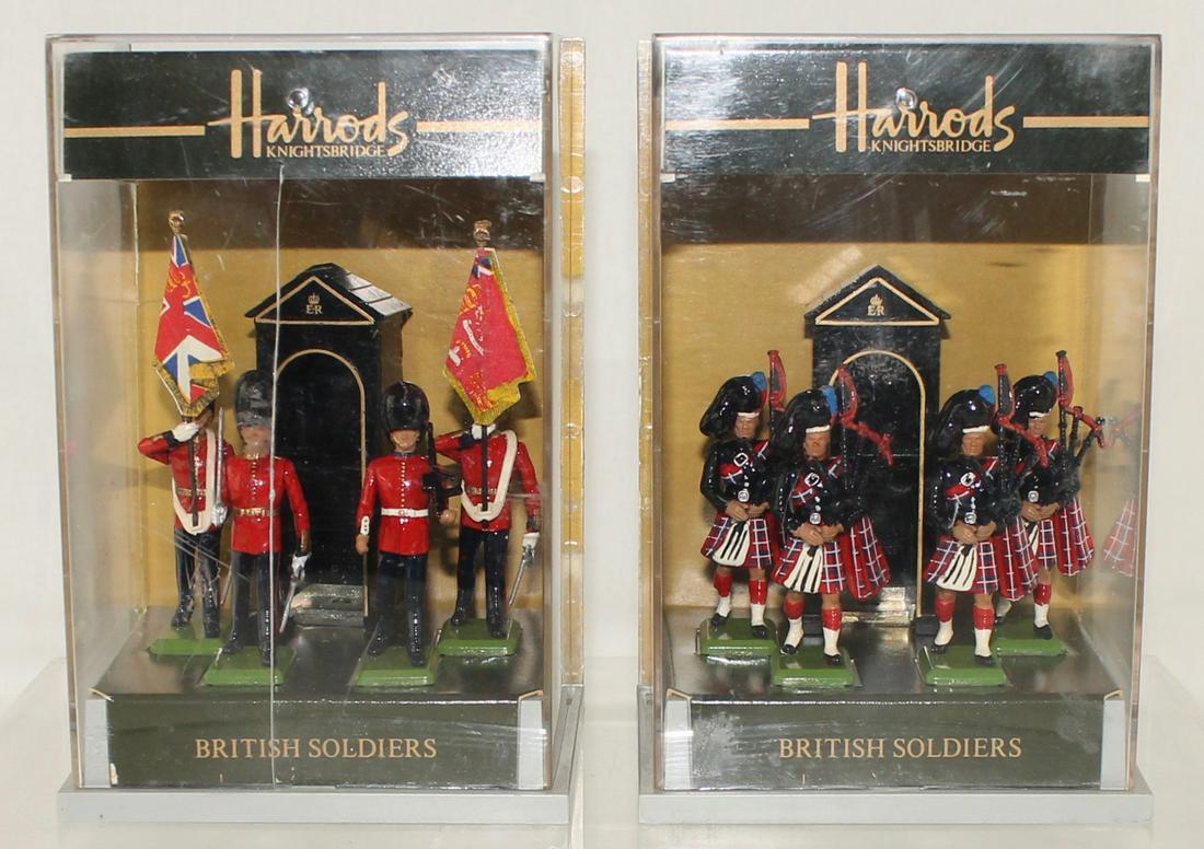 Britains Lot Scots Guards and Island Bag Pipers (1 of 1)