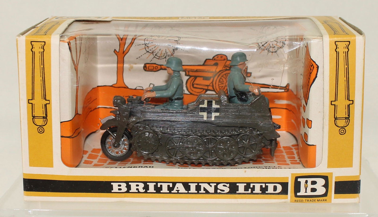 ミニカー BRITAINS MOTORCYCLE 9681GERMAN COMBINAT ミニカー BRITAINS MOTORCYCLE 9681GERMAN COMBINAT Britains