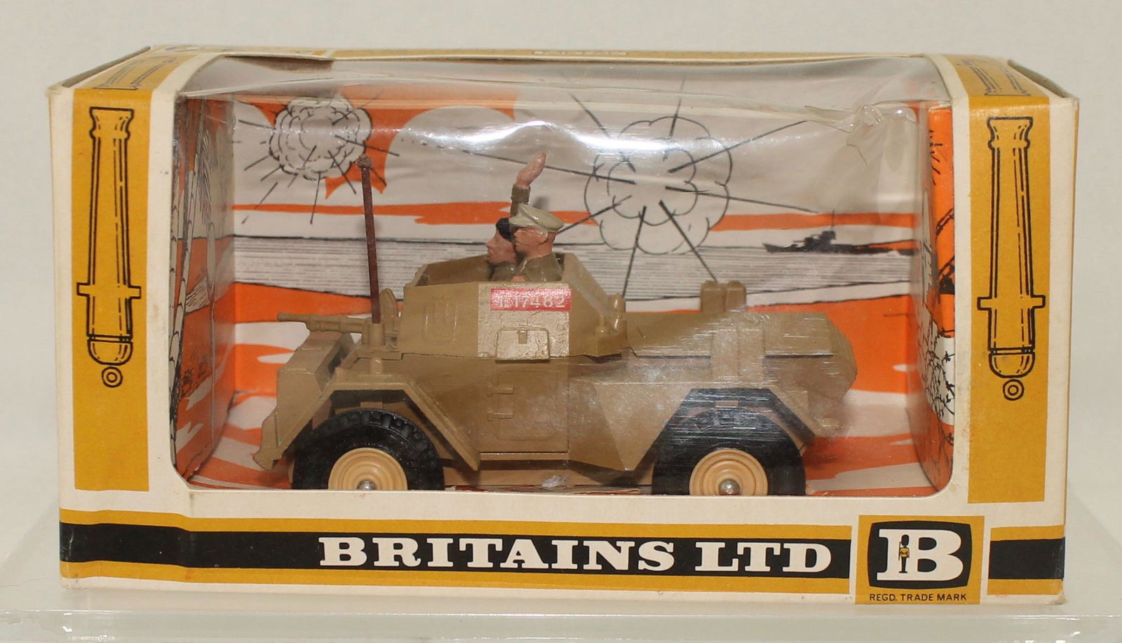 Britains Deetail 8th Army Scout Car (1 of 1)