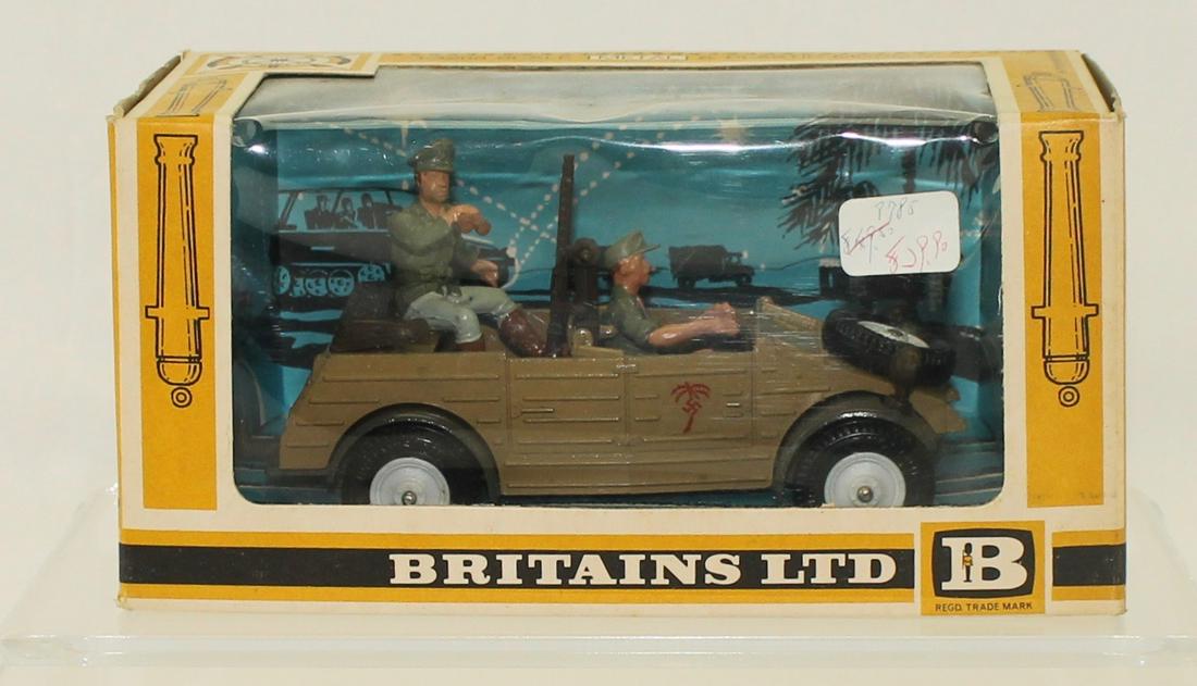 Britains Deetail Afrikan Corps Scout Car (1 of 1)