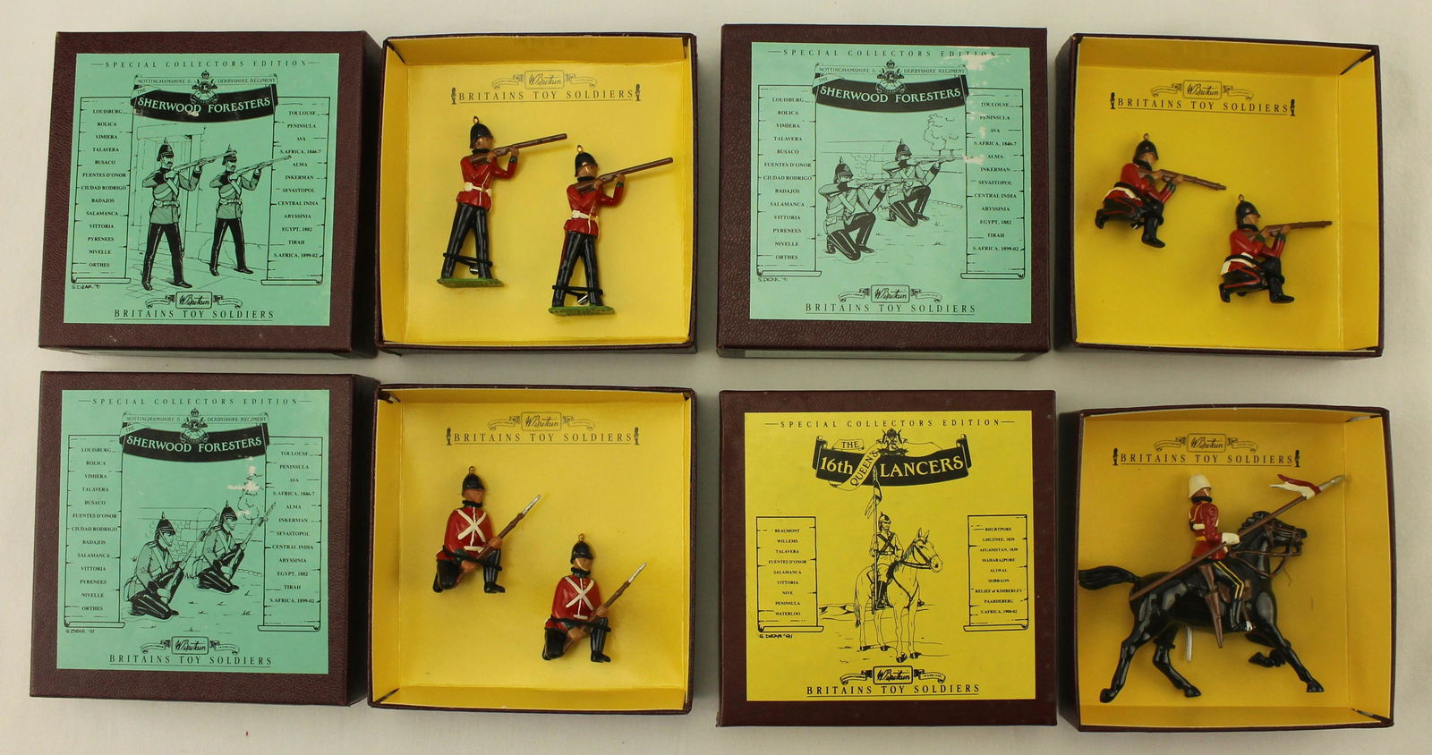 Britains Lot Sherwood Foresters and 16th Lancers (1 of 1)