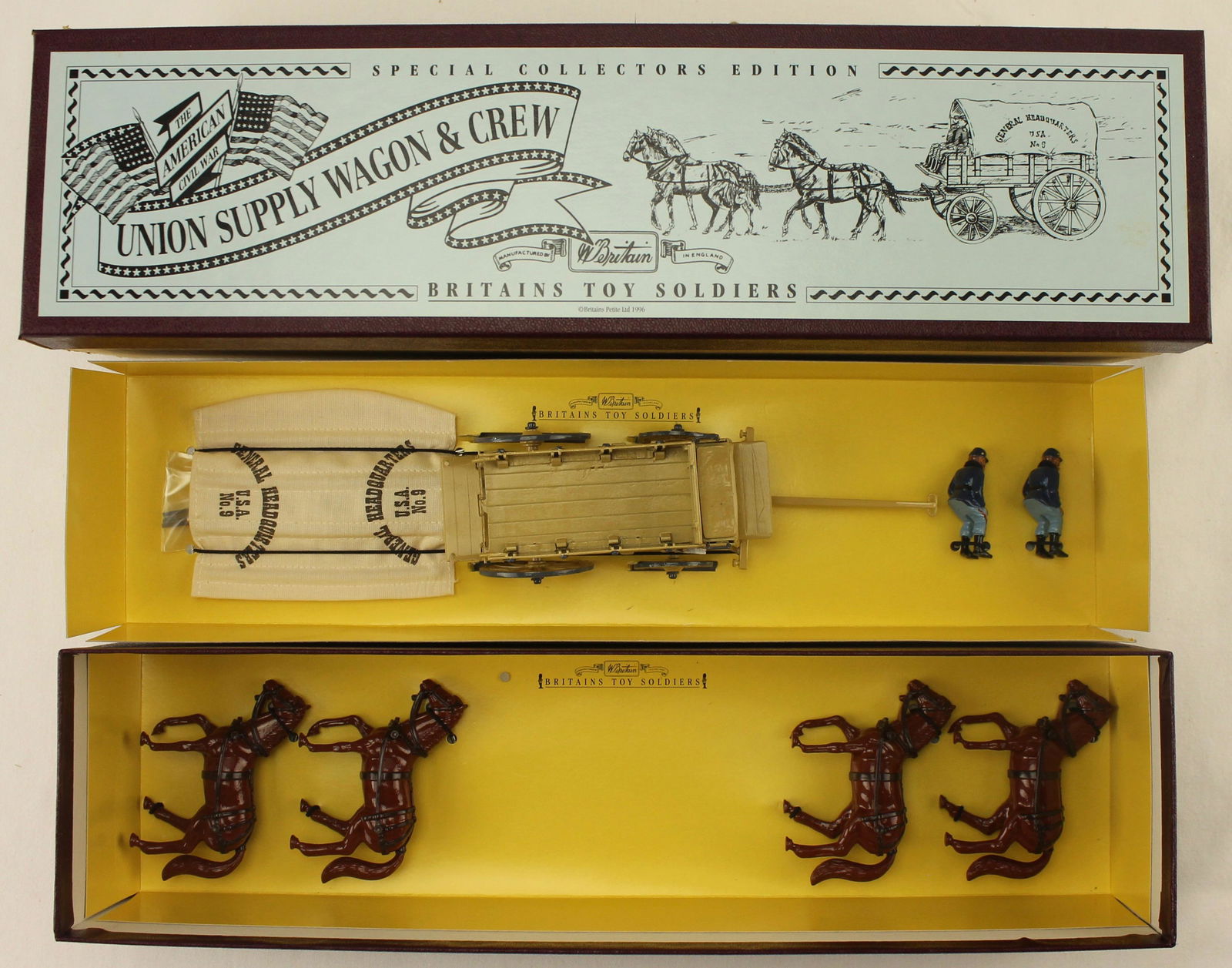 Britains ACW Union Supply Wagon and Crew (1 of 1)