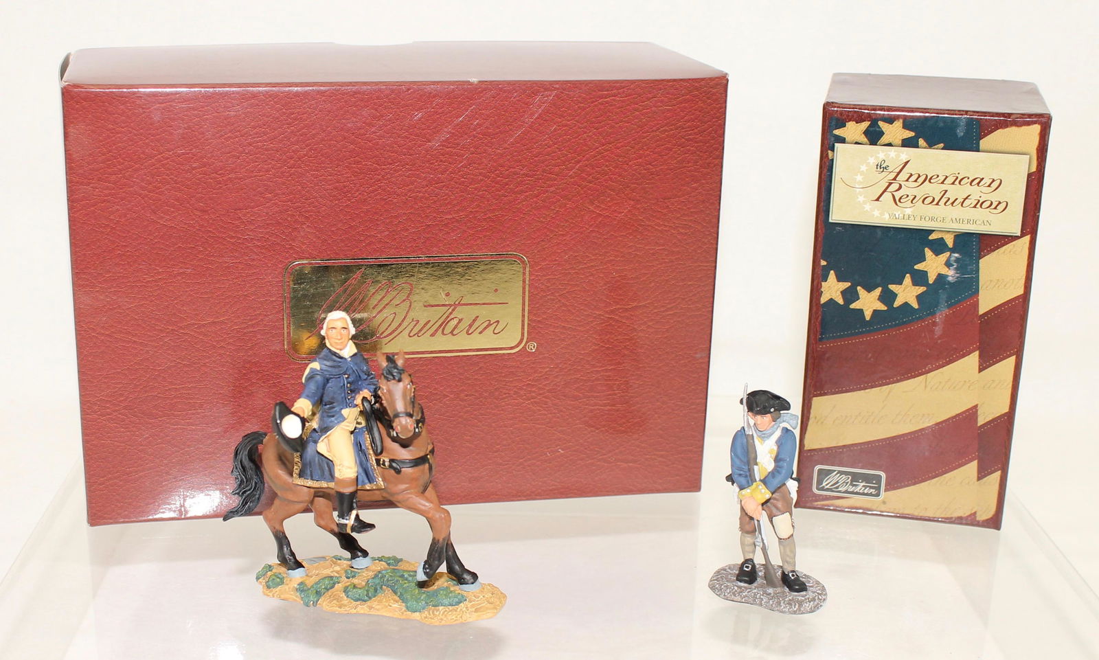 Britains Lot George Washington and Trooper (1 of 2)