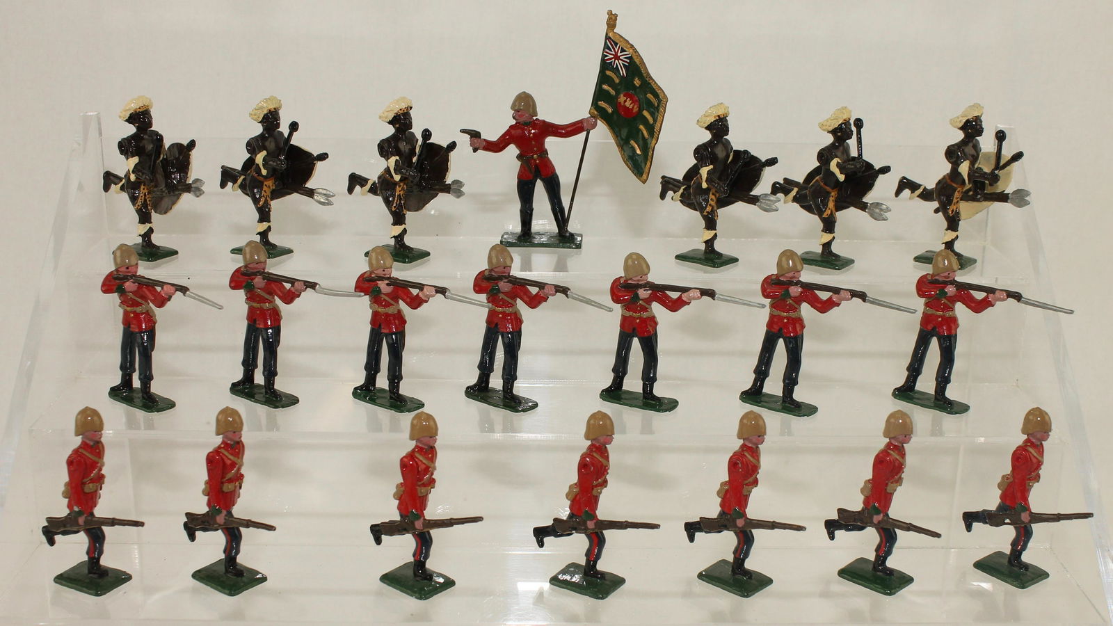 Blenheim Lot 24th Regiment and Zulus (1 of 1)