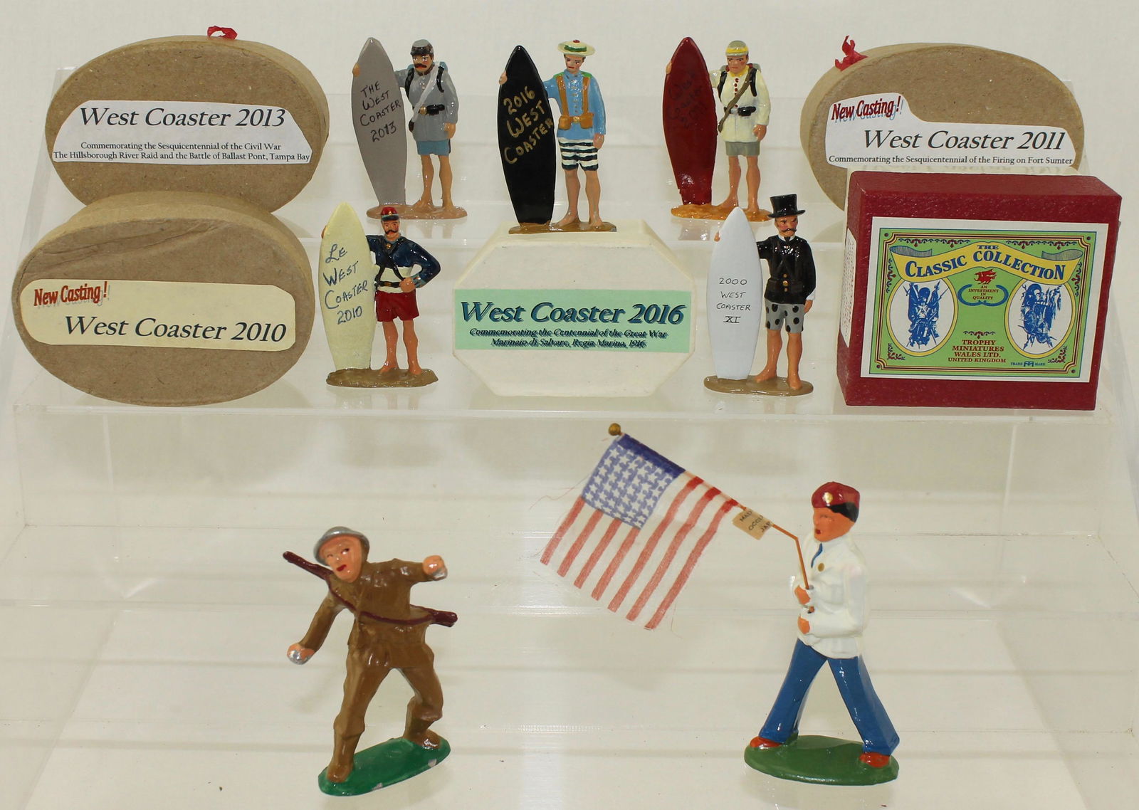 Trophy Lot of West Coaster Souvenir Figures (1 of 1)