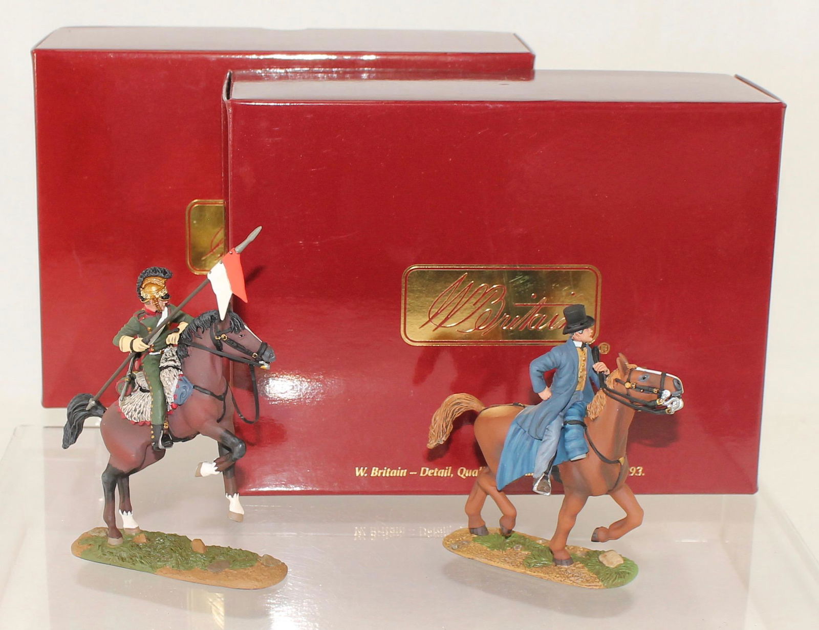 Britains Lot Waterloo General and 4th Lancer (1 of 1)