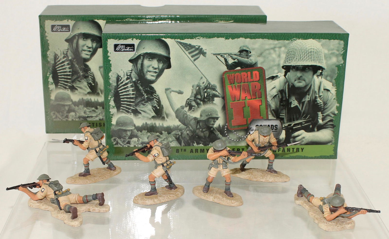 Britains WW II Lot British 8th Army "Desert Rat" (1 of 1)