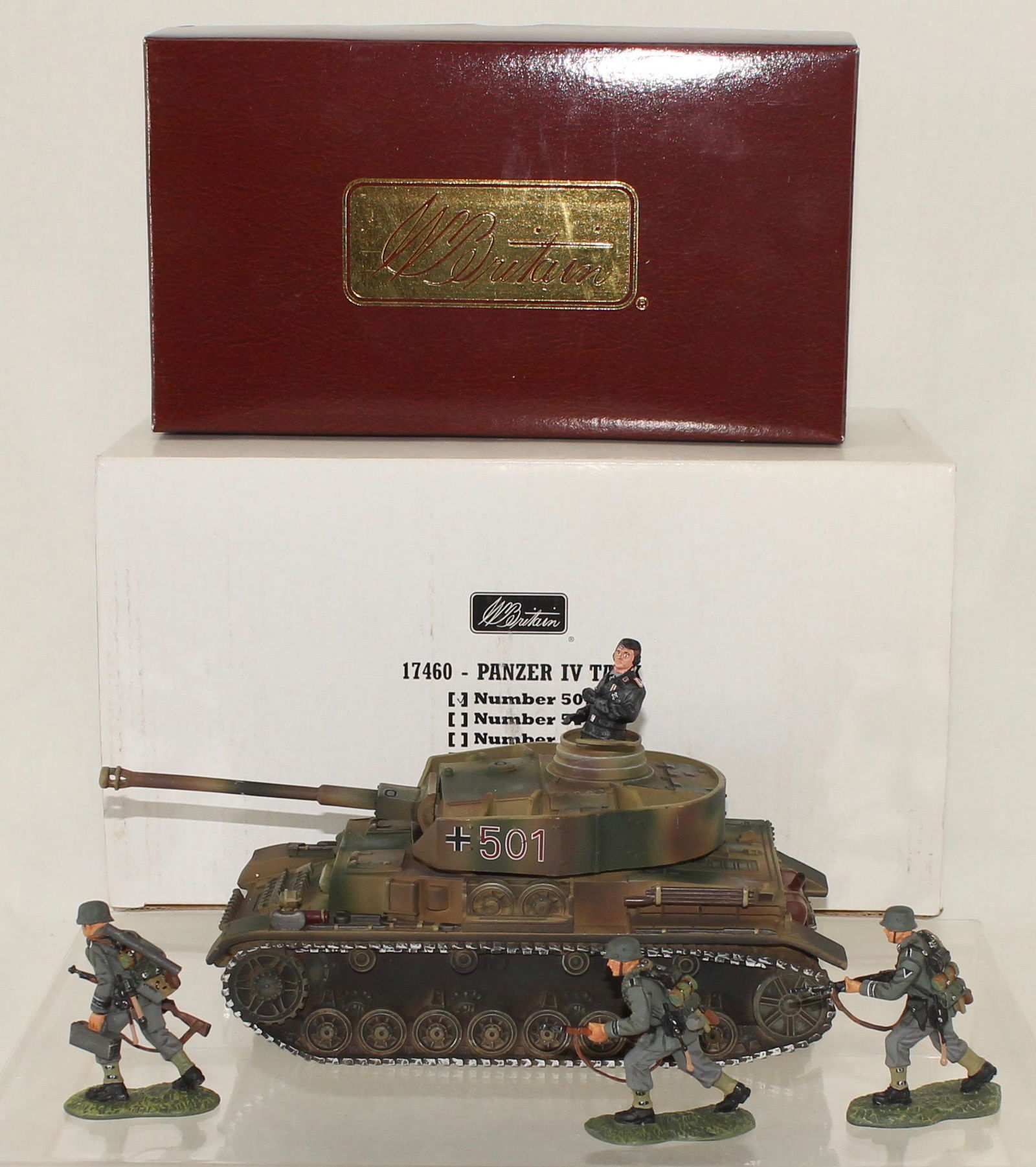 Britains WW II Lot Panzer Tank and Support Team (1 of 4)
