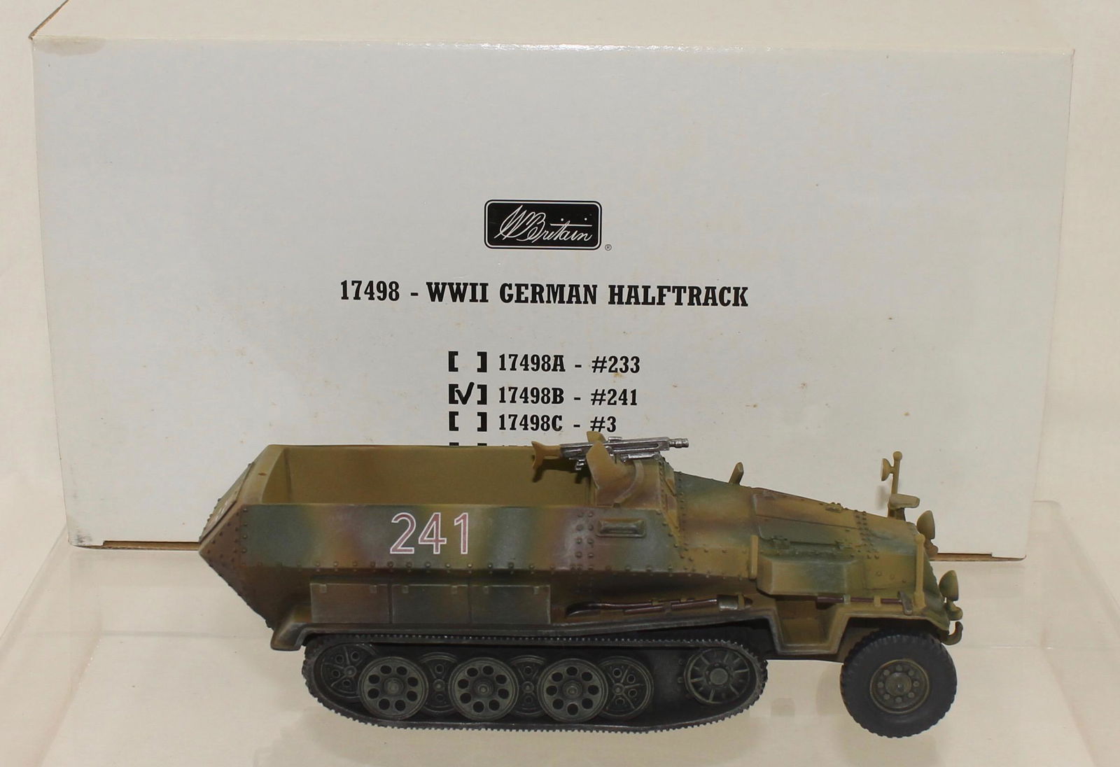 Britains WW II German Halftrack (1 of 2)
